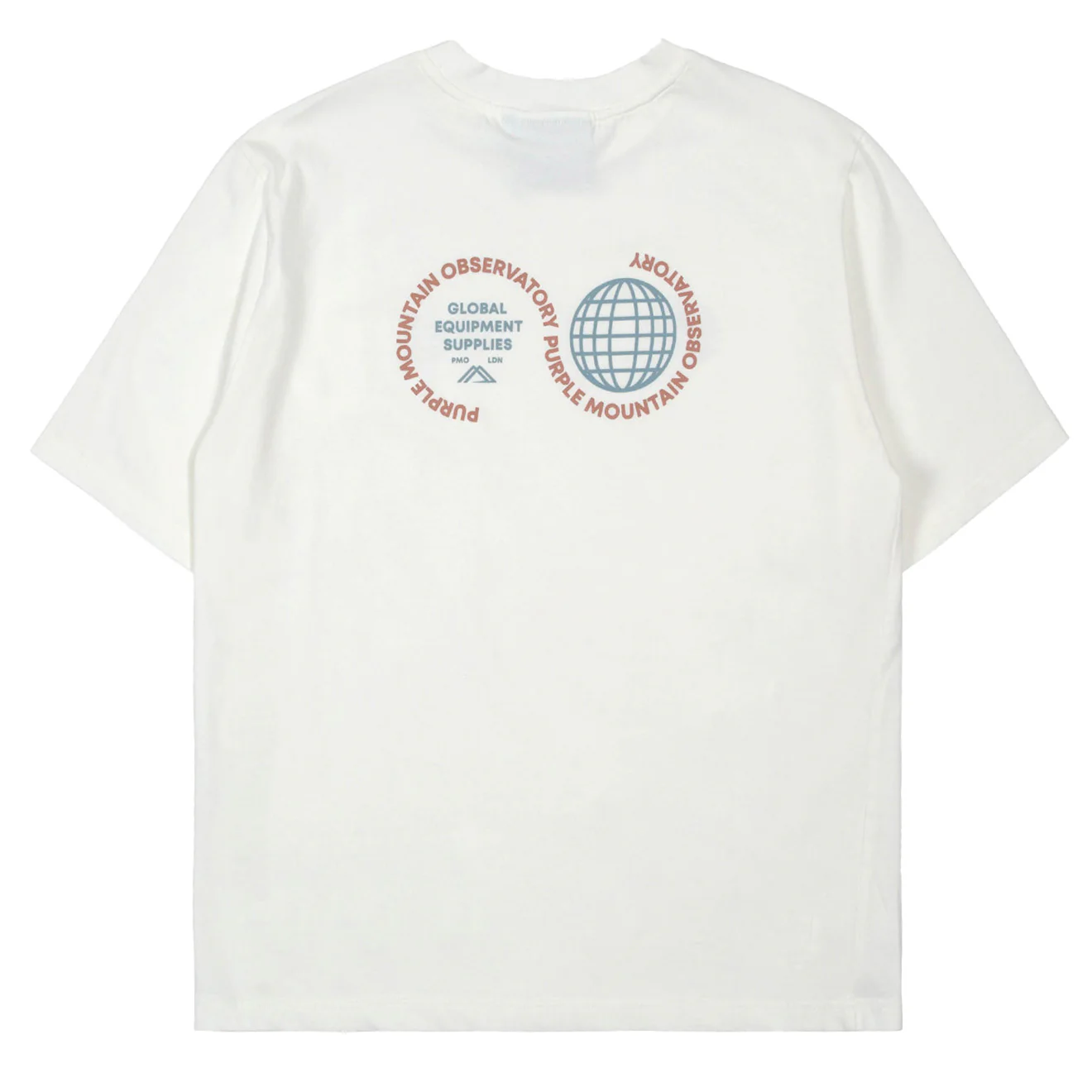 Purple Mountain Observatory Globe Tee White - Image 2