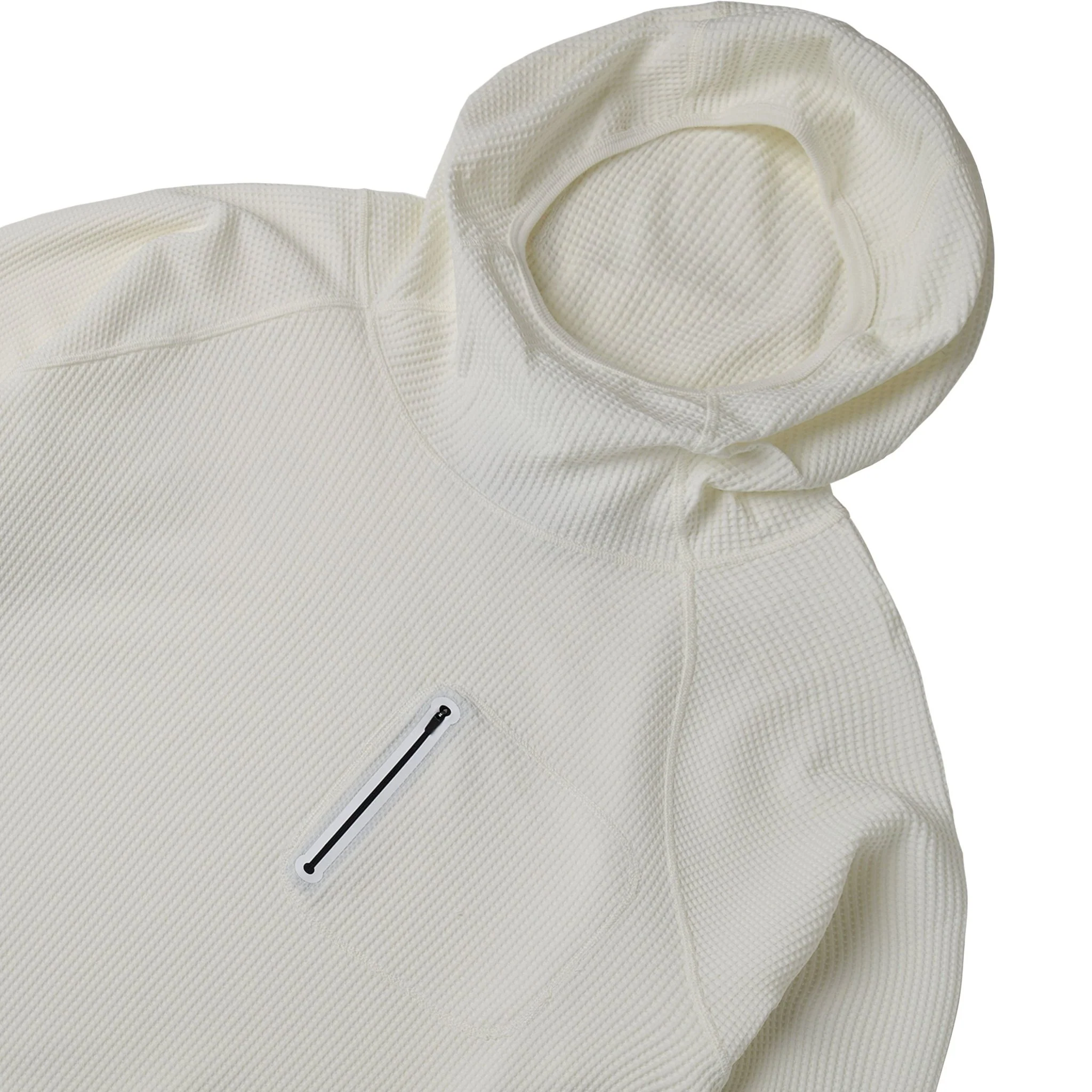 Purple Mountain Observatory Waffle Balaclava Hoody White - Image 3