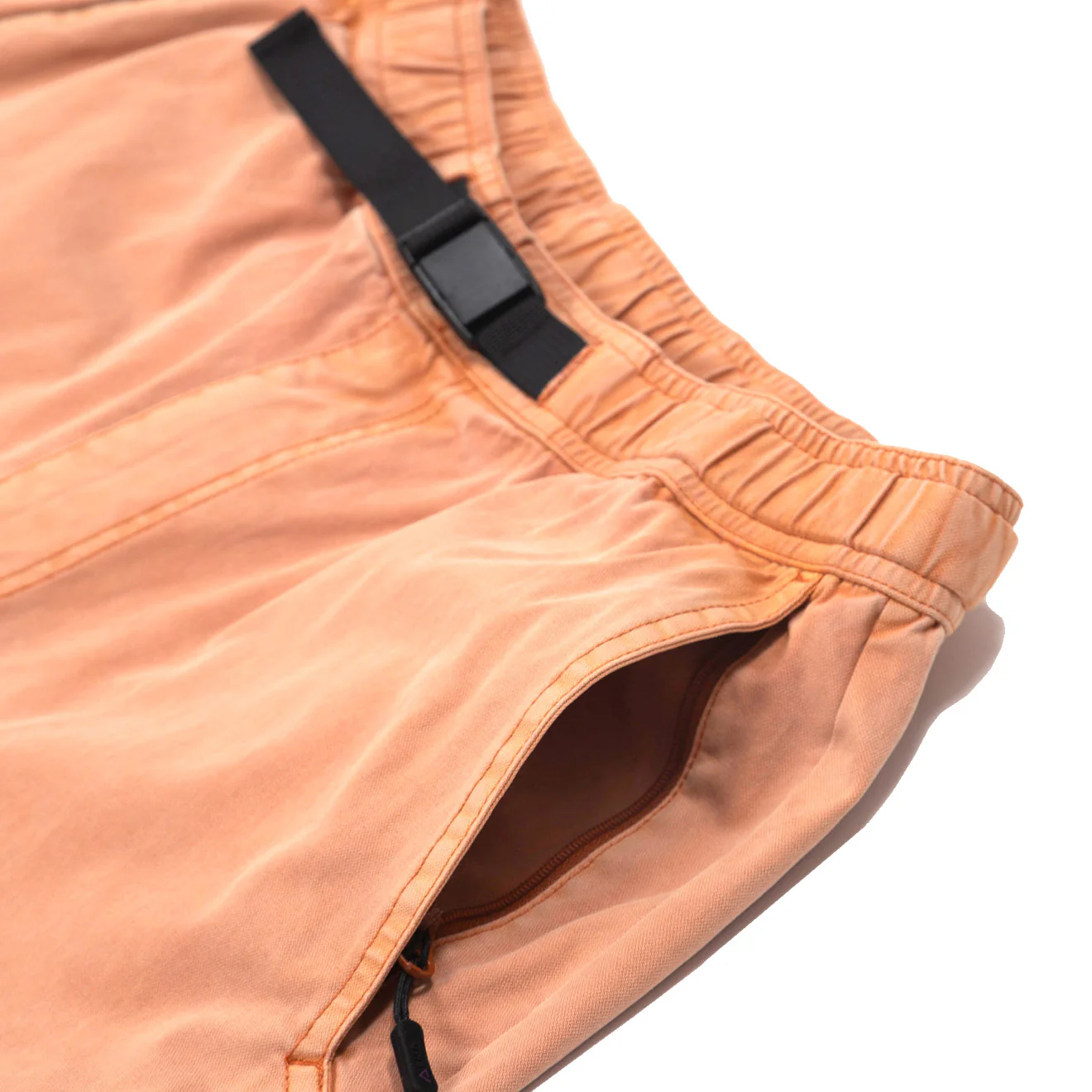 Purple Mountain Observatory Wide Leg Trek Cotton Short Burnt Peach - Image 4