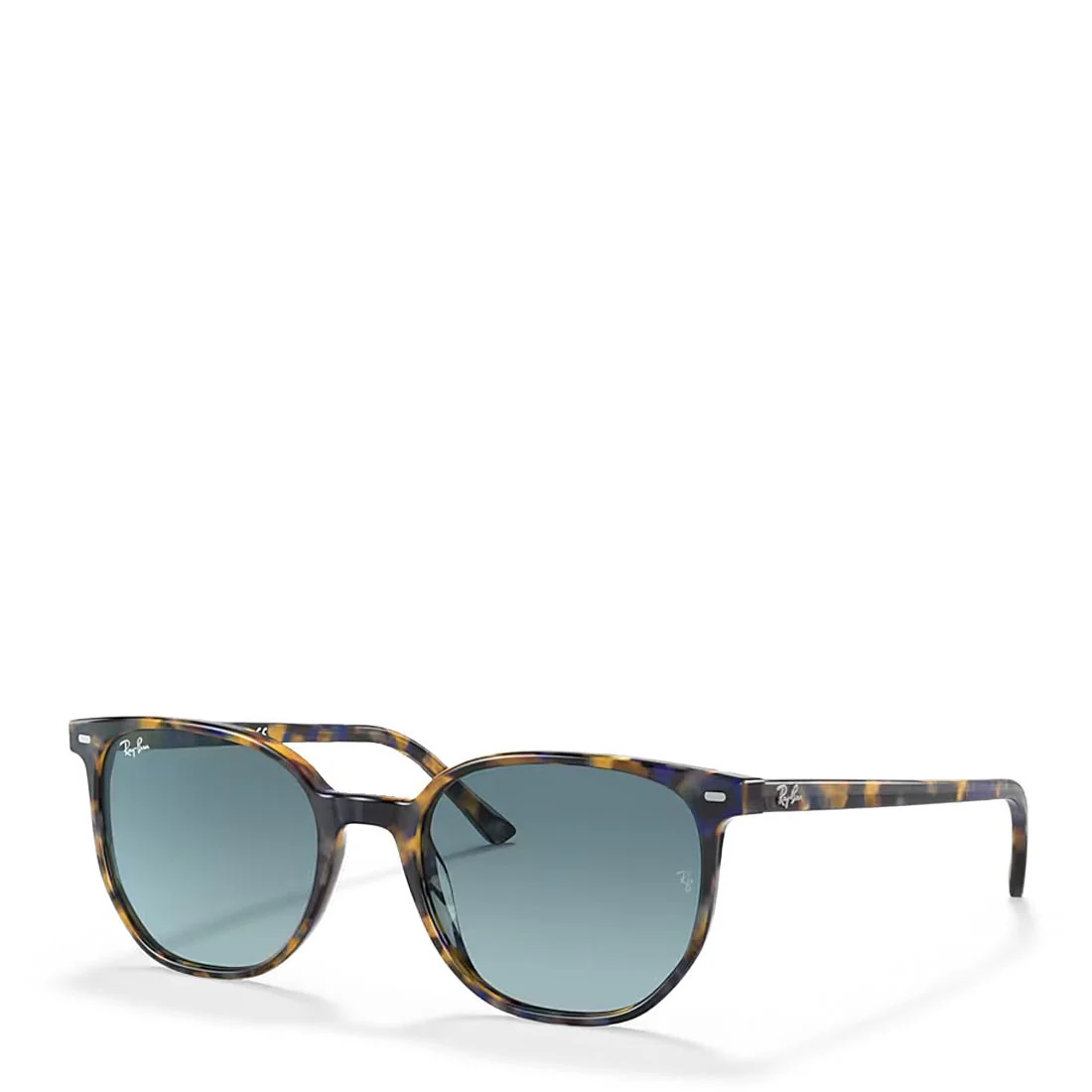 Ray-Ban RB2197 13563M 52 Elliot Sunglasses Polished Yellow / Blue Havana - Image 2