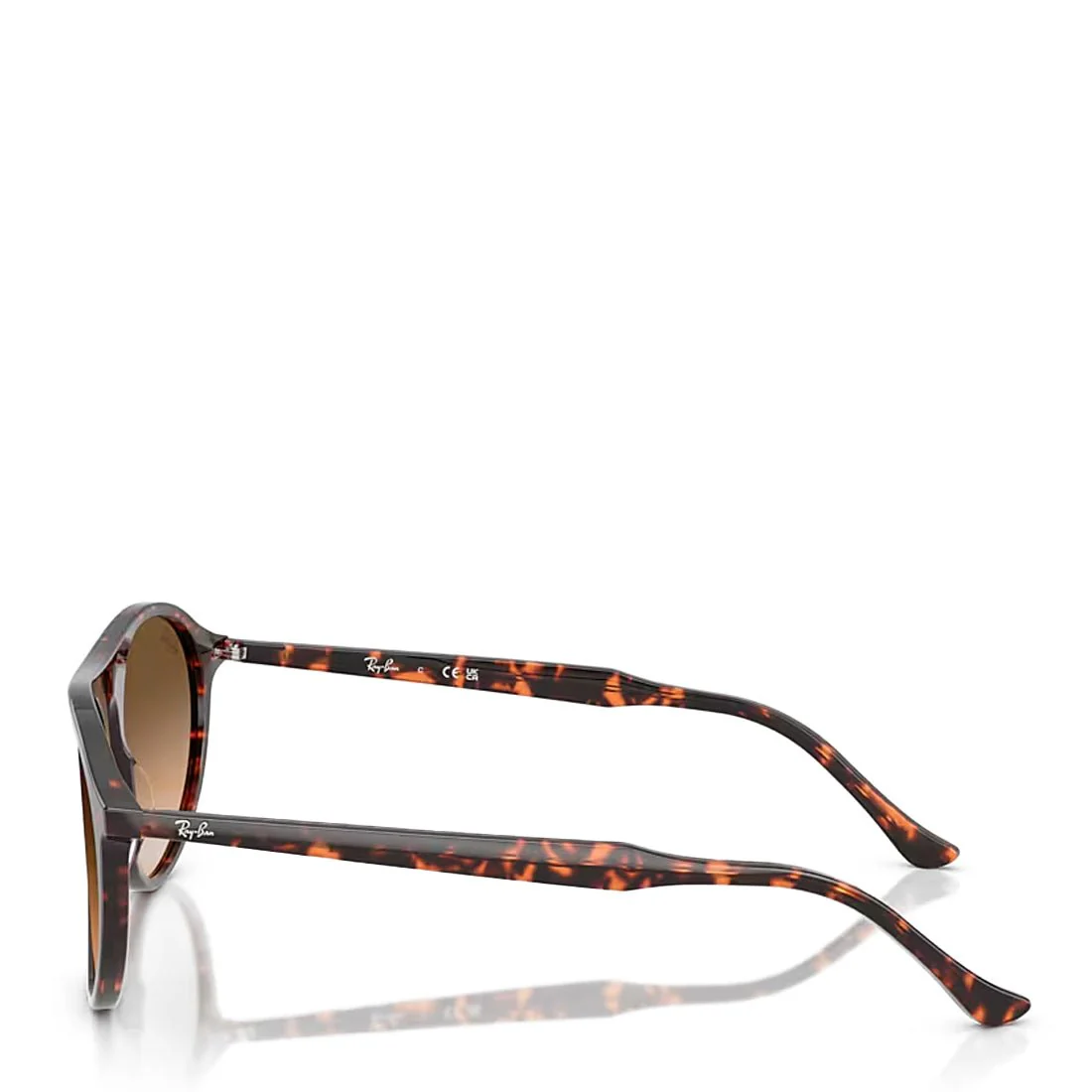 Ray-Ban RB2215 14293B 59 Sunglasess Polished Havana / Red Tortoiseshell - Image 3