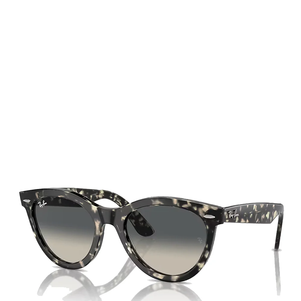 Ray-Ban RB2241 133371 54 Wayfarer Way Sunglasses Grey Havana / Grey Lens - Image 2