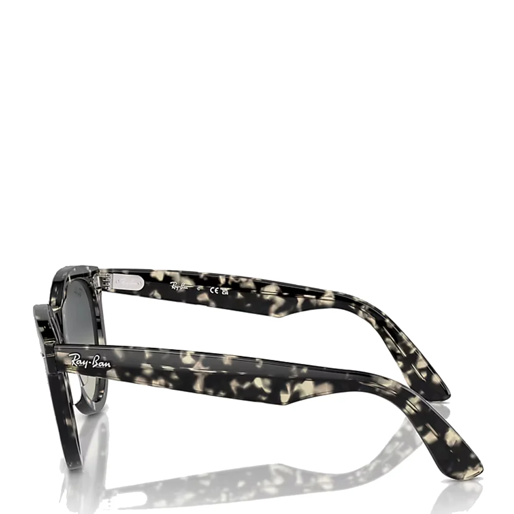 Ray-Ban RB2241 133371 54 Wayfarer Way Sunglasses Grey Havana / Grey Lens - Image 3