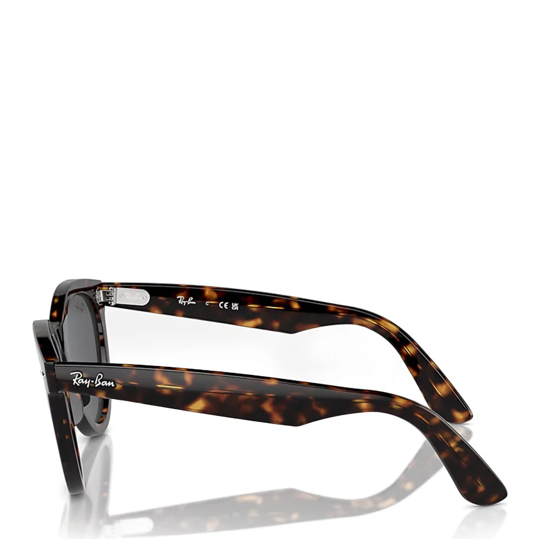 Ray-Ban RB2241 902/B1 54 Wayfarer Way Sunglasses Polished Havana - Image 3