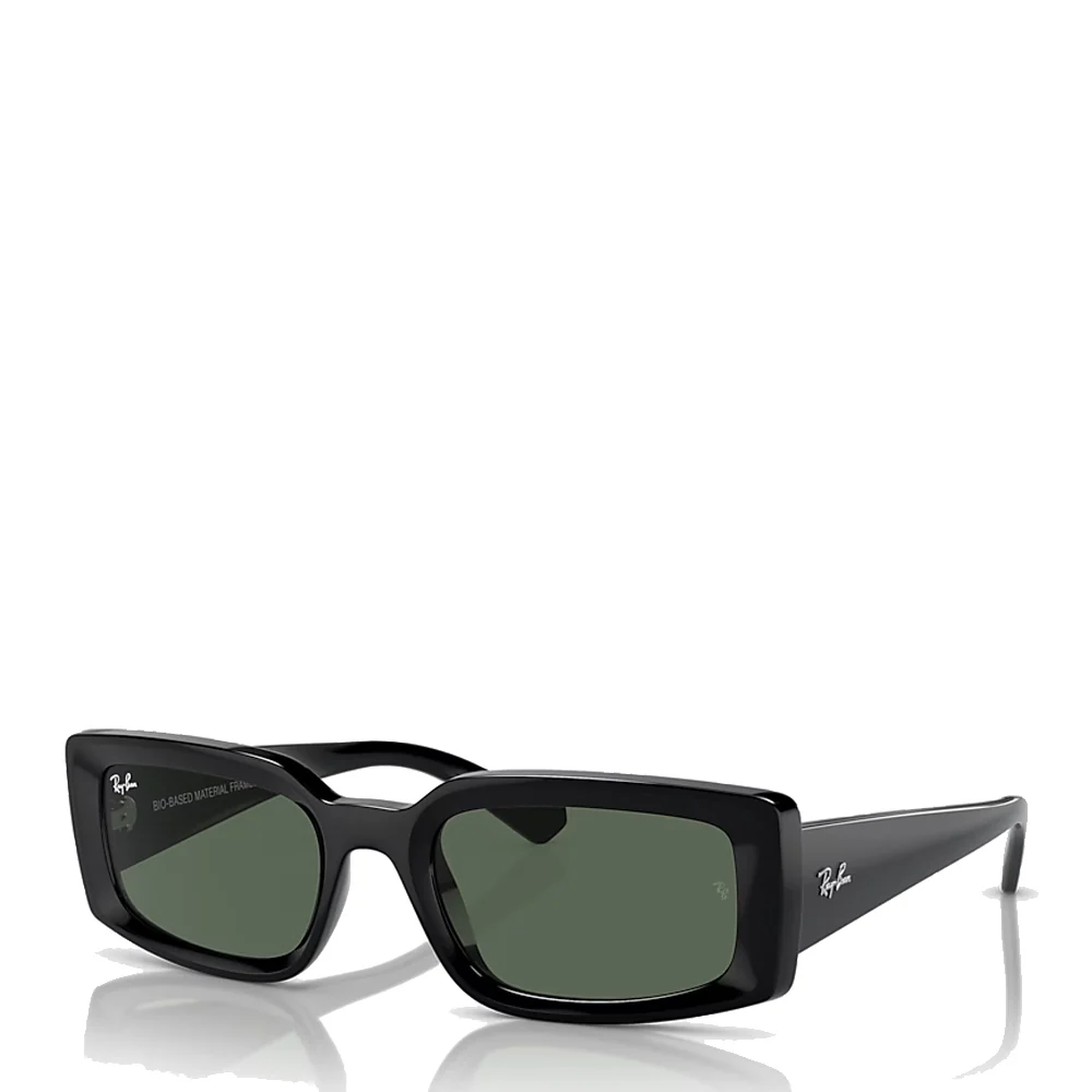 Ray-Ban RB4395 667771 54 Kiliane Sunglasses - Black / Dark Green Lens - Image 2