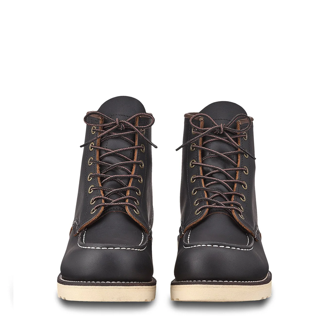 Red Wing 6-inch Classic Moc Boot Black Prairie - Image 3