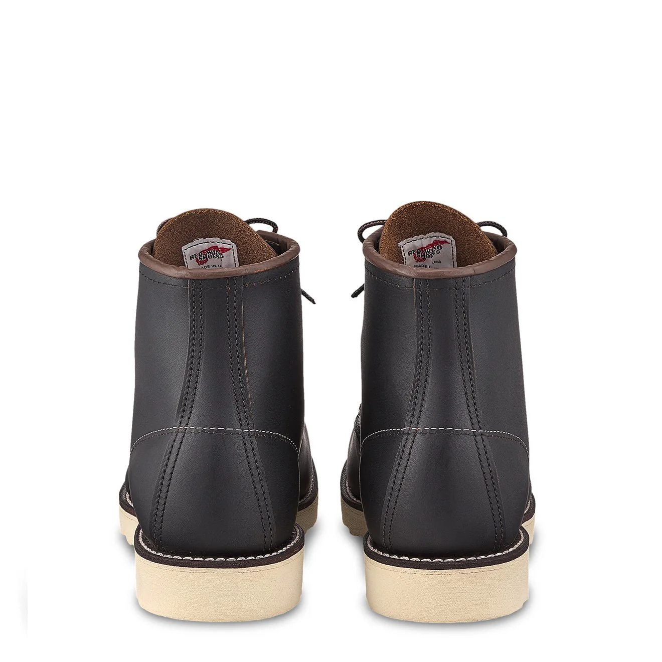 Red Wing 6-inch Classic Moc Boot Black Prairie - Image 4