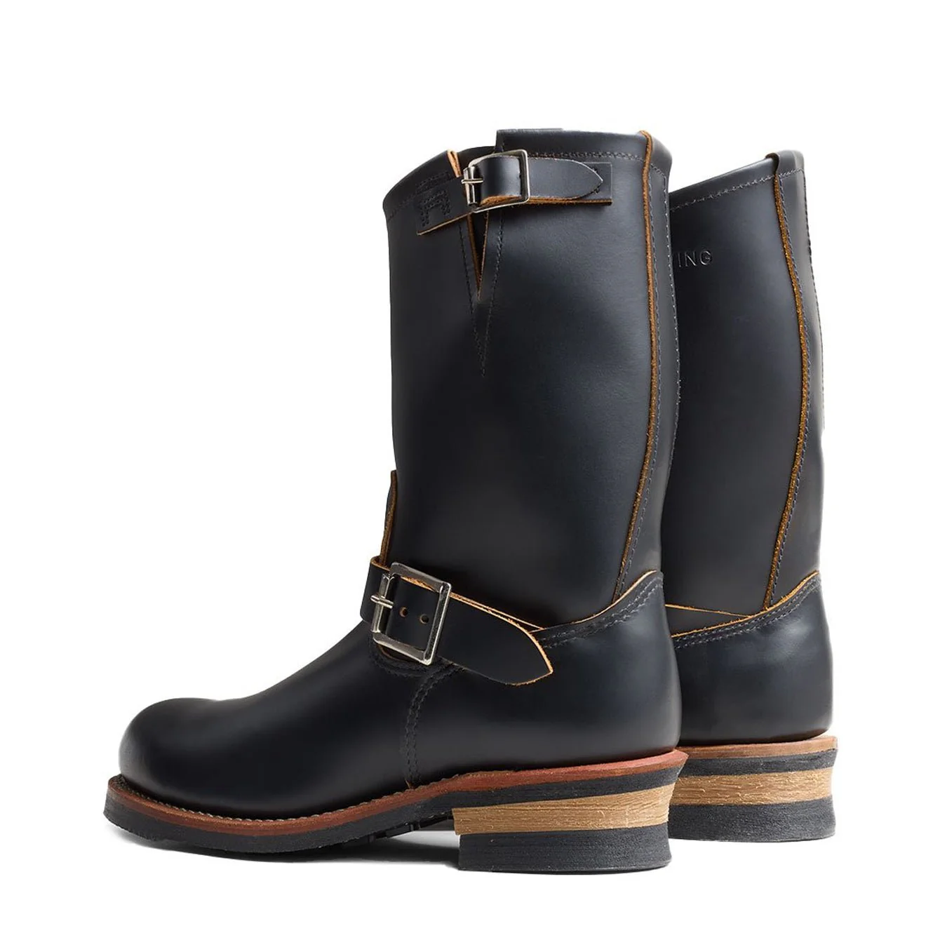 Red Wing Engineer Boots Black Klondike - Image 4