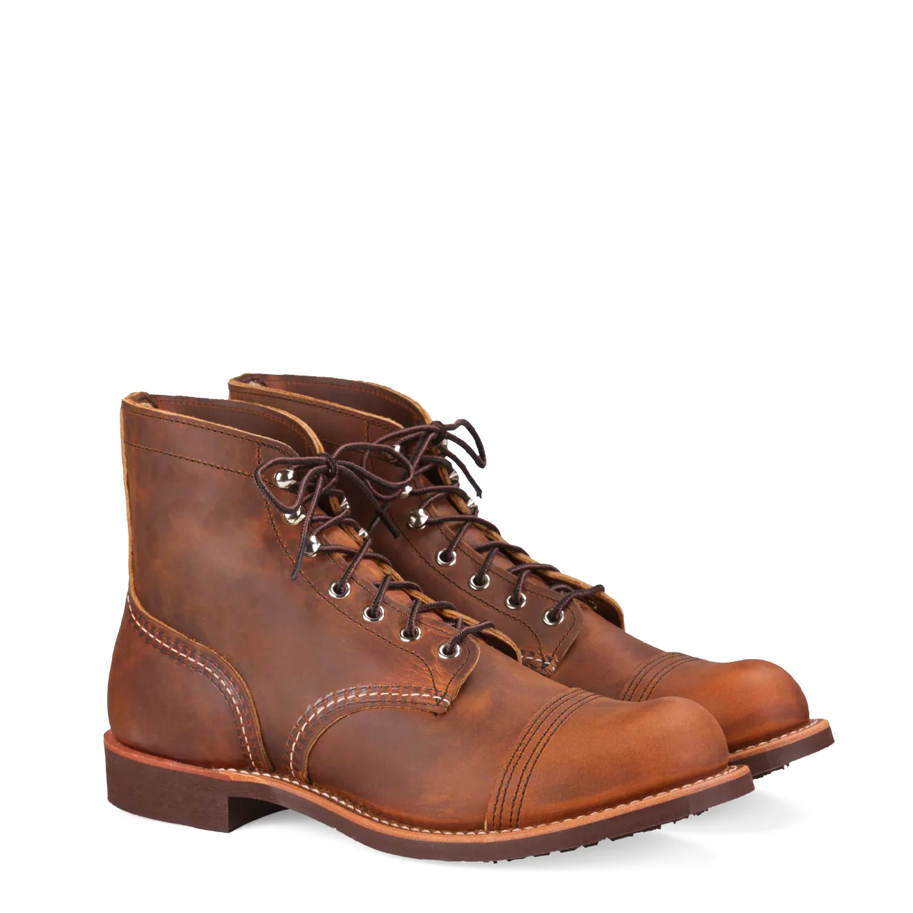 Red Wing Iron Ranger Boot Copper Rough and Tough - Image 2