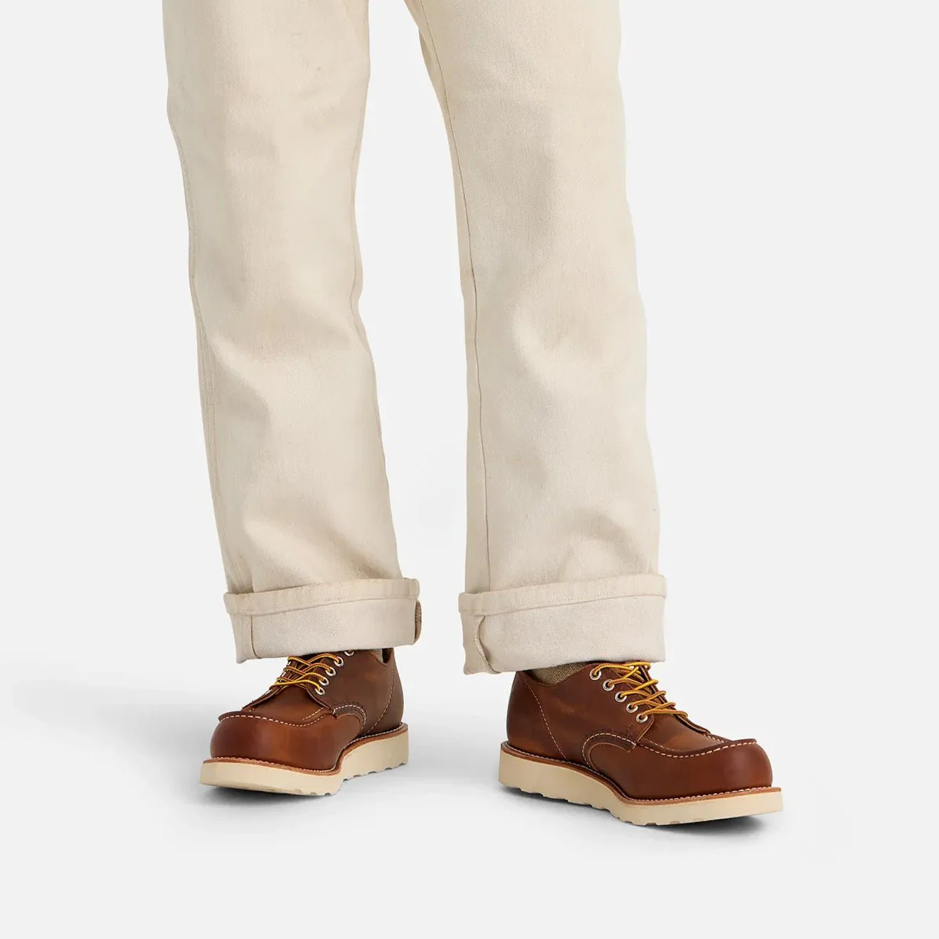 Red Wing Shop Moc Oxford Shoe Copper Rough & Tough - Image 5