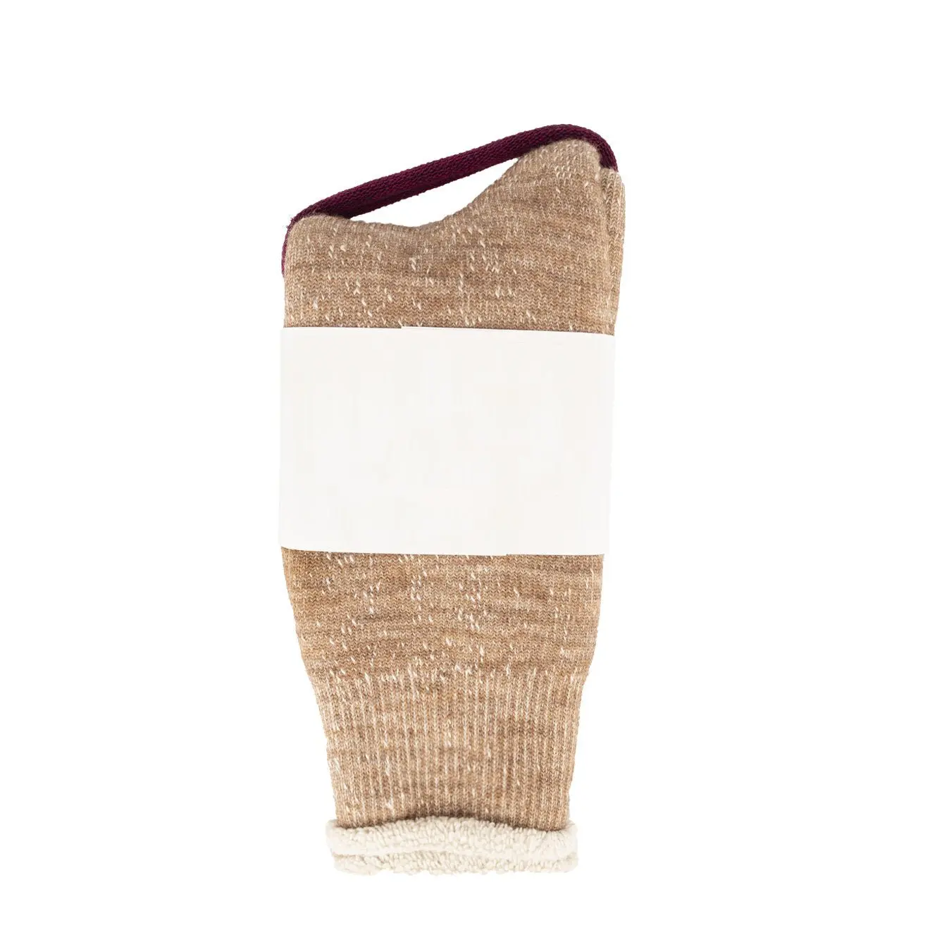 RoToTo Double Face Socks Camel - Image 2