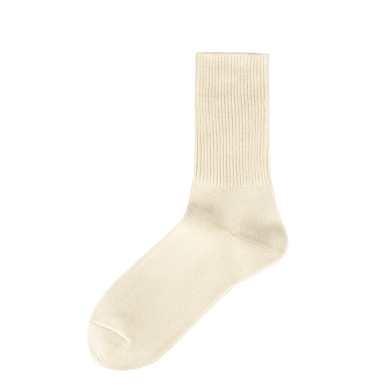 Rototo Organic Daily 3 Pack Ribbed Ecru / Gray - Image 3