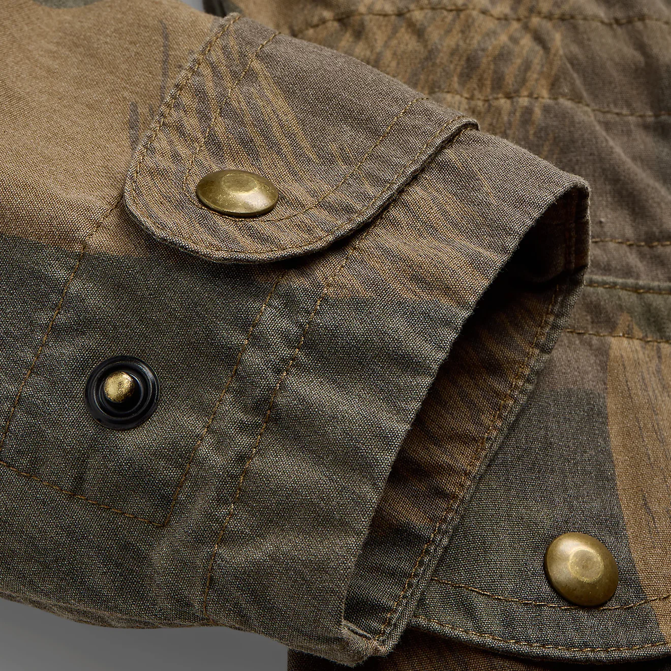 RRL by Ralph Lauren Camo Jacket Brush Stroke Camo - Image 4