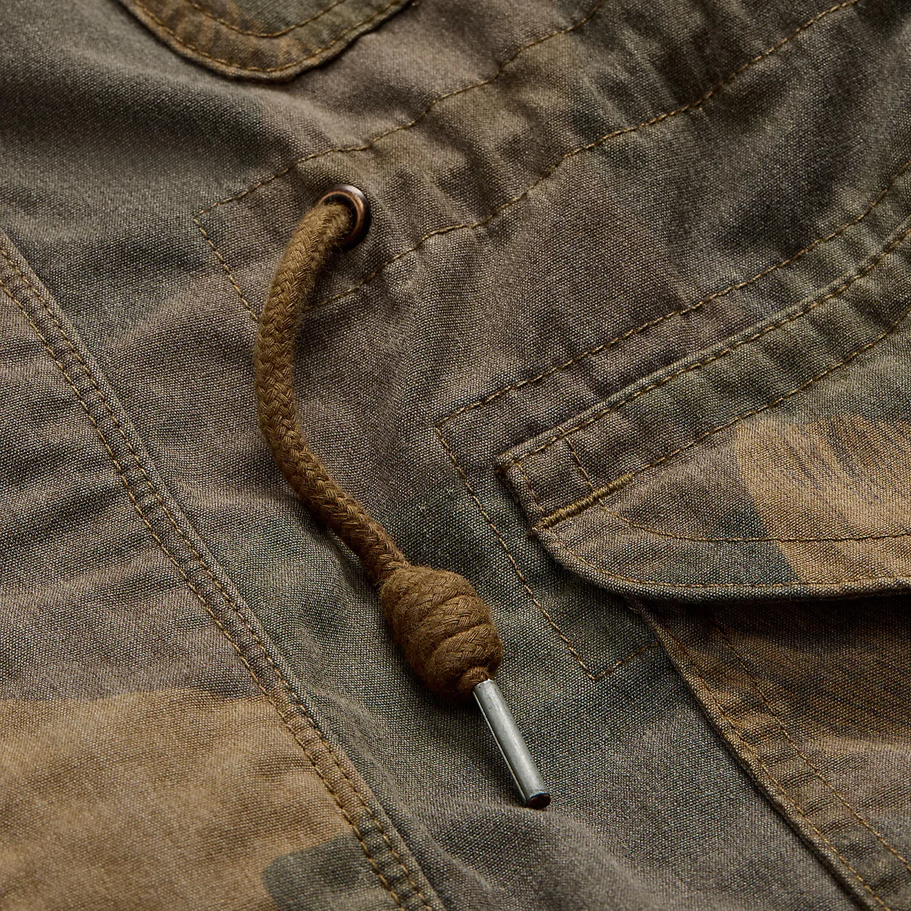 RRL by Ralph Lauren Camo Jacket Brush Stroke Camo - Image 5