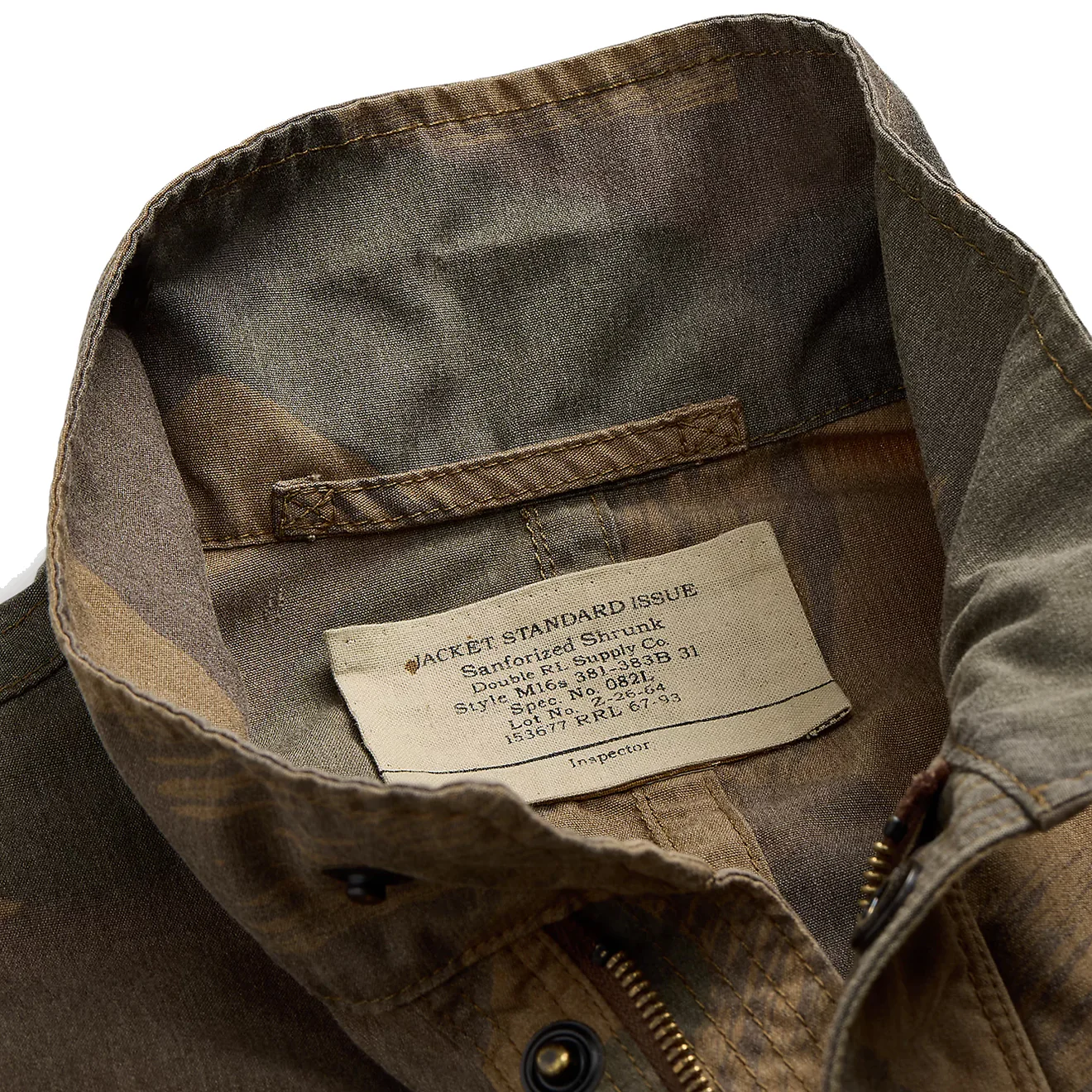 RRL by Ralph Lauren Camo Jacket Brush Stroke Camo - Image 6