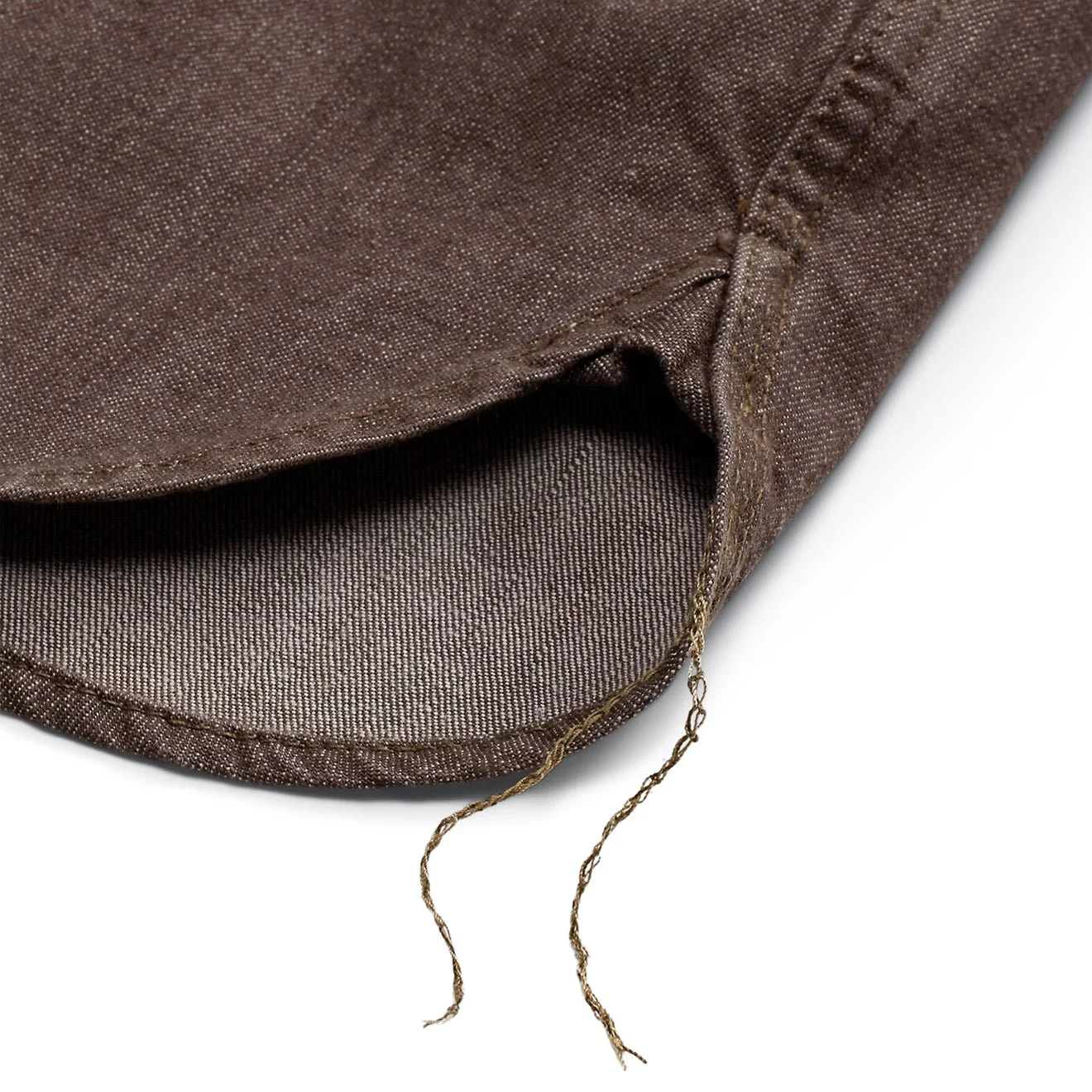 RRL By Ralph Lauren Denim Workshirt Brown - Image 5
