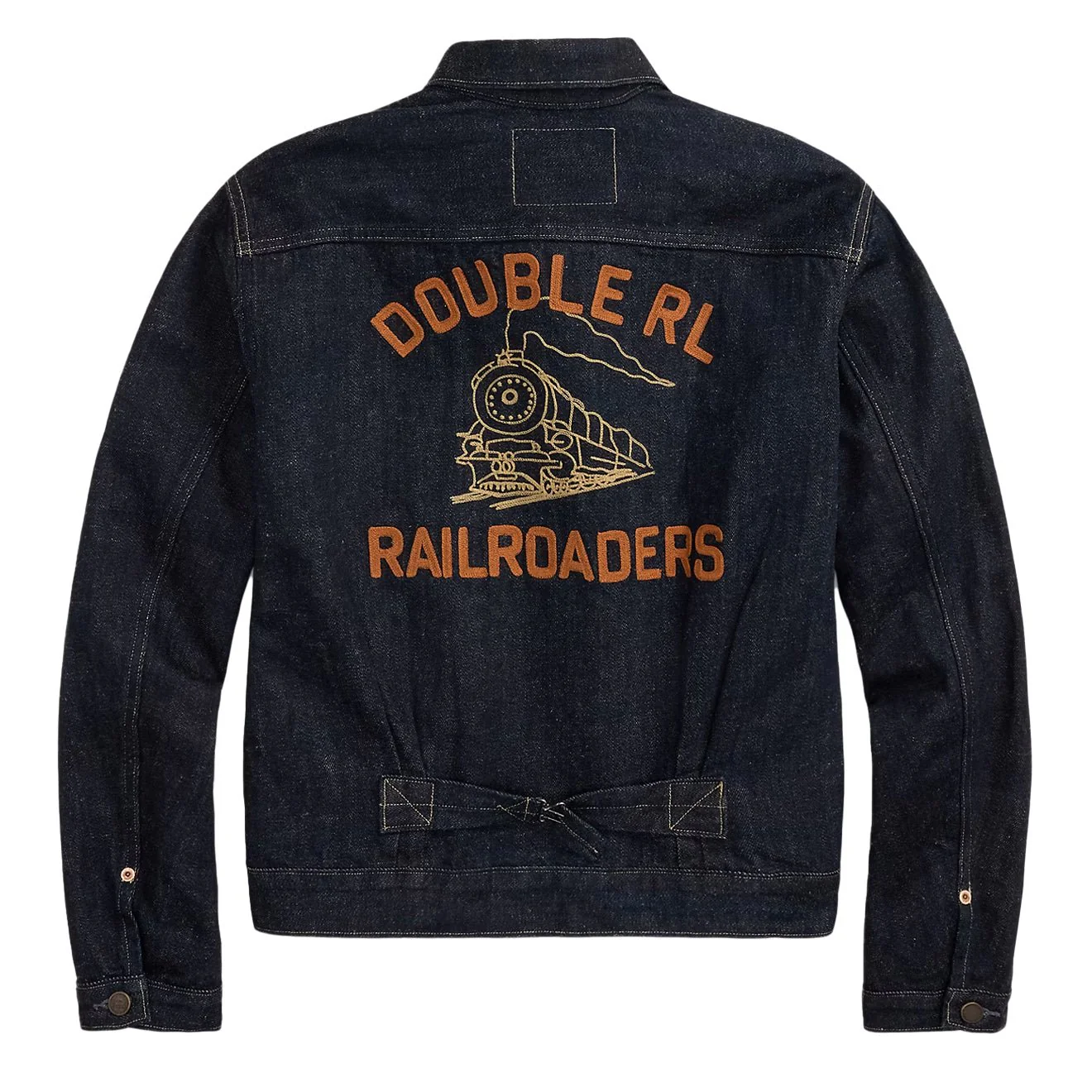 RRL By Ralph Lauren Dockman Unlined Trucker Jacket Rinse - Image 2