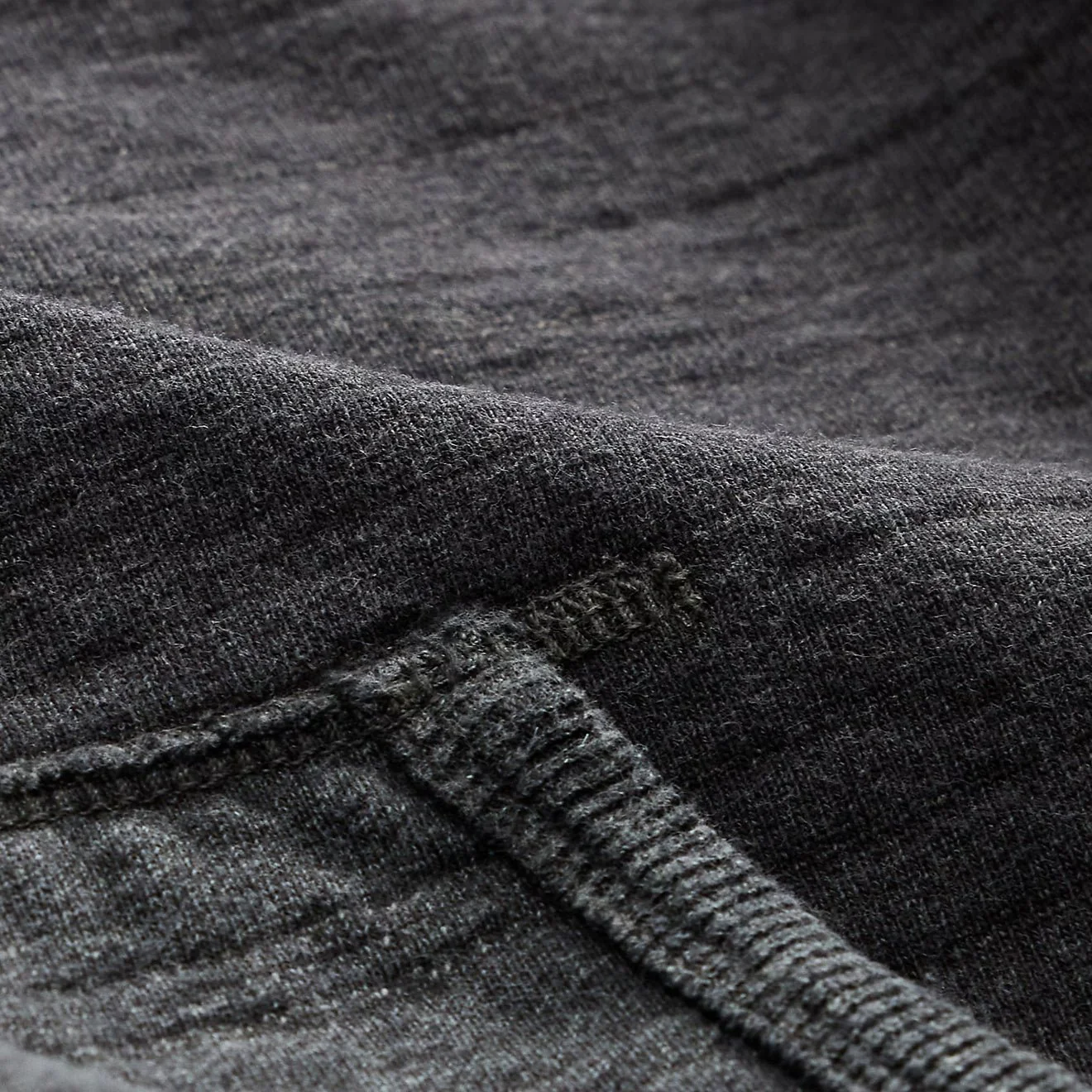 RRL By Ralph Lauren French Terry Hoodie Charcoal Heather / Multi - Image 4