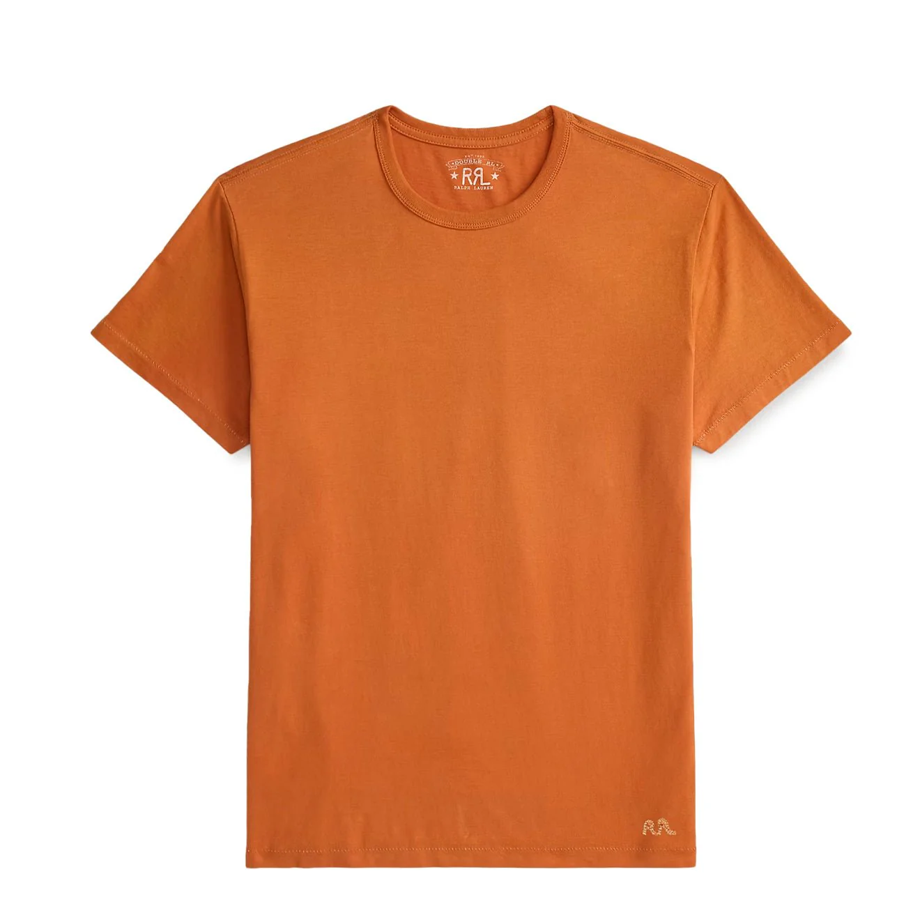 RRL By Ralph Lauren Garment-Dyed Crewneck T-Shirt Sweet Potato
