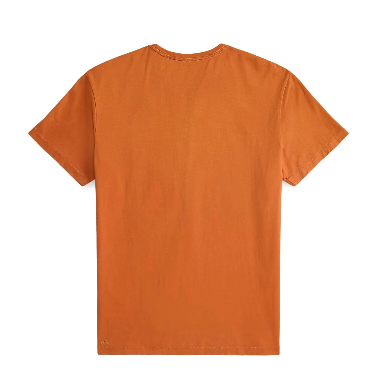 RRL By Ralph Lauren Garment-Dyed Crewneck T-Shirt Sweet Potato - Image 2
