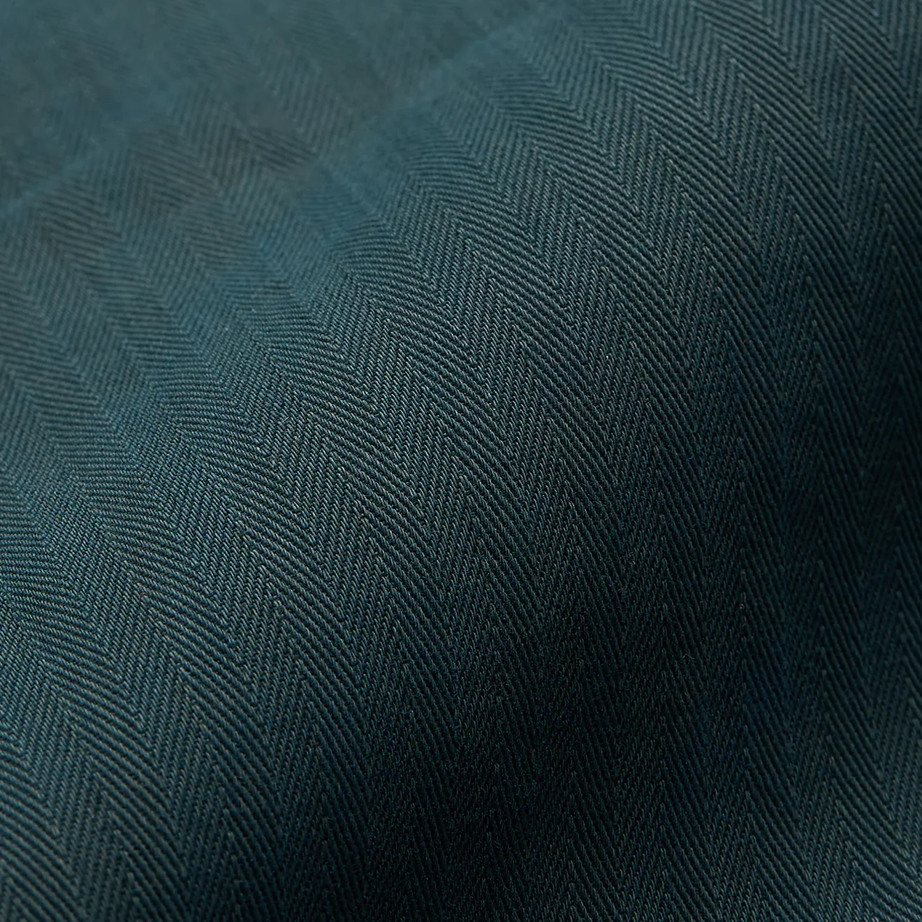 RRL by Ralph Lauren Garment-Dyed Herringbone Twill Workshirt Slate Blue - Image 3