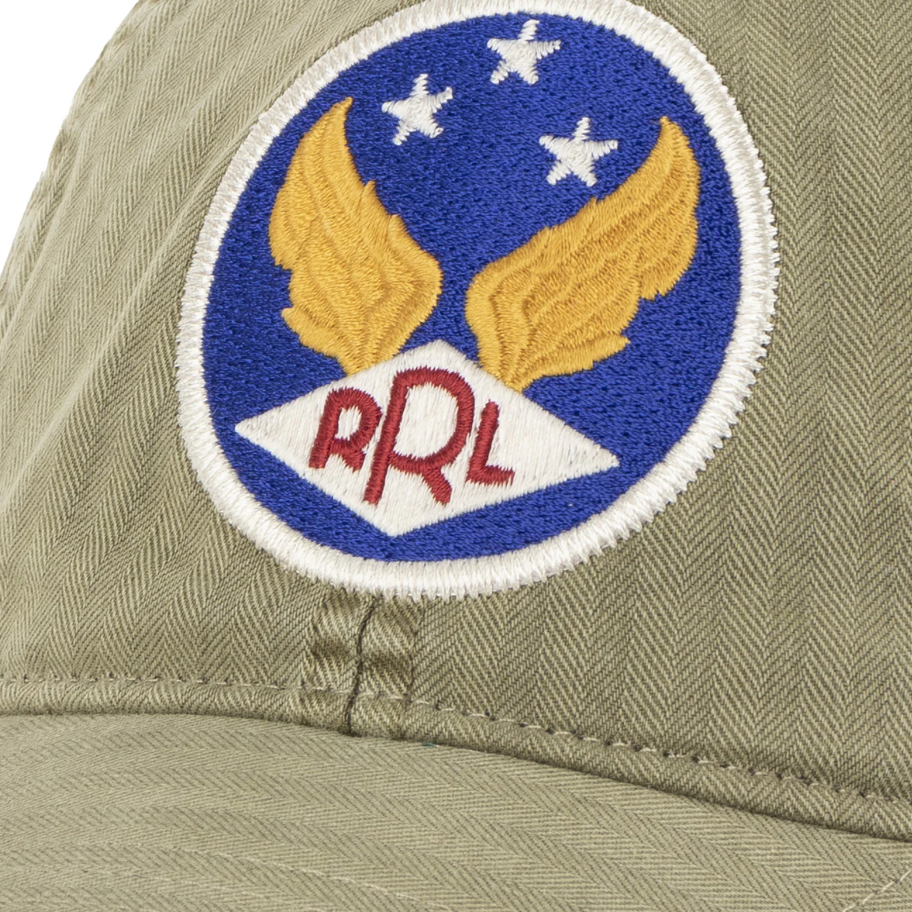 RRL by Ralph Lauren GD Ball Cap Brewster Green - Image 2
