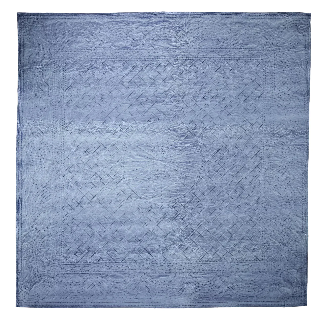 RRL by Ralph Lauren Hand-Embroidered Indigo Quilt Indigo - Image 3