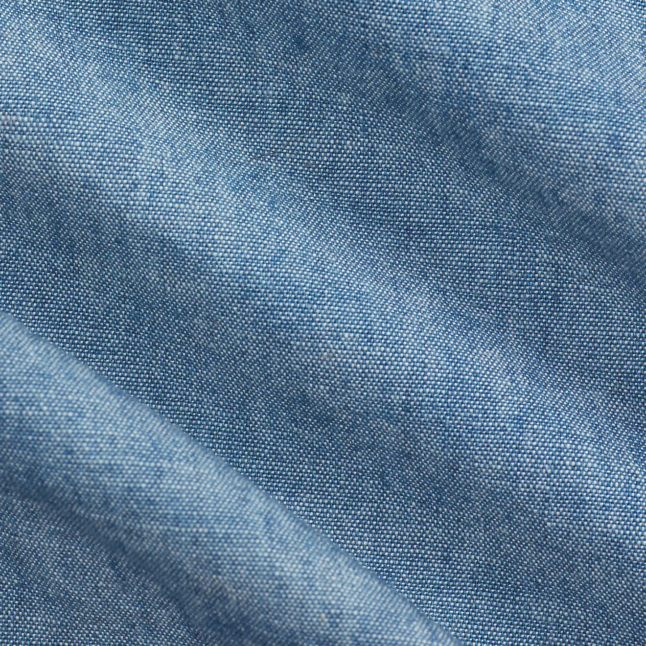 RRL by Ralph Lauren Indigo Chambray S/S Workshirt Indigo - Image 2