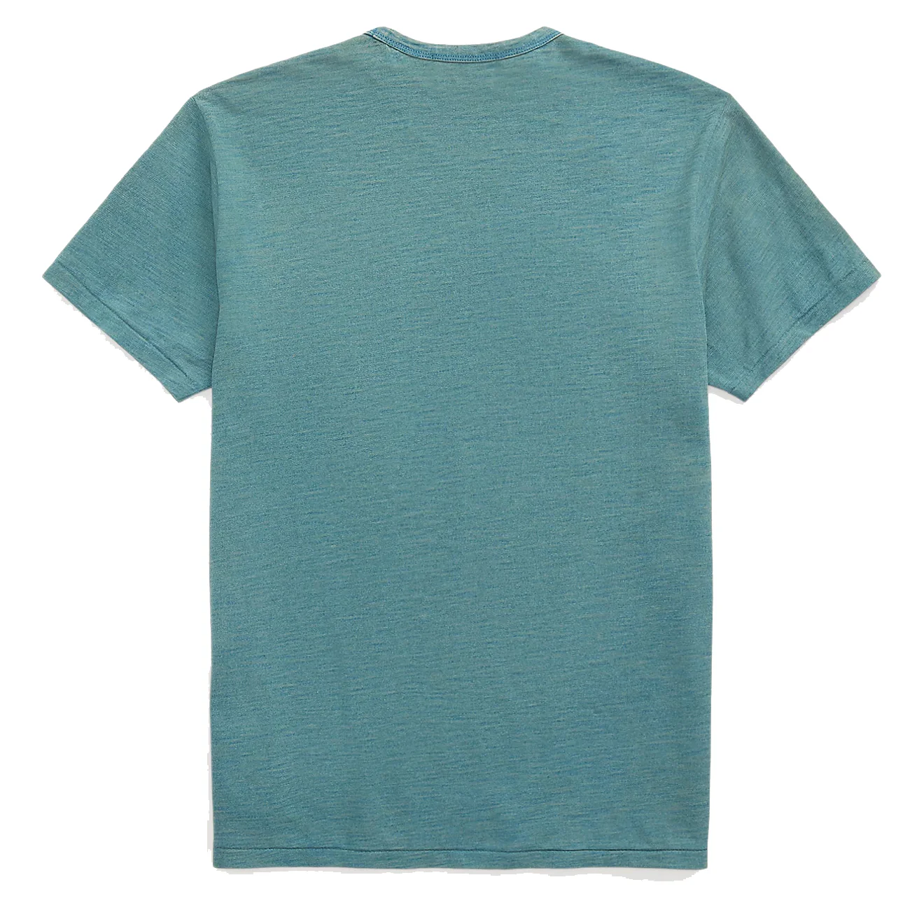 RRL by Ralph Lauren Indigo Jersey Pocket T-Shirt Washed Blue Indigo - Image 5