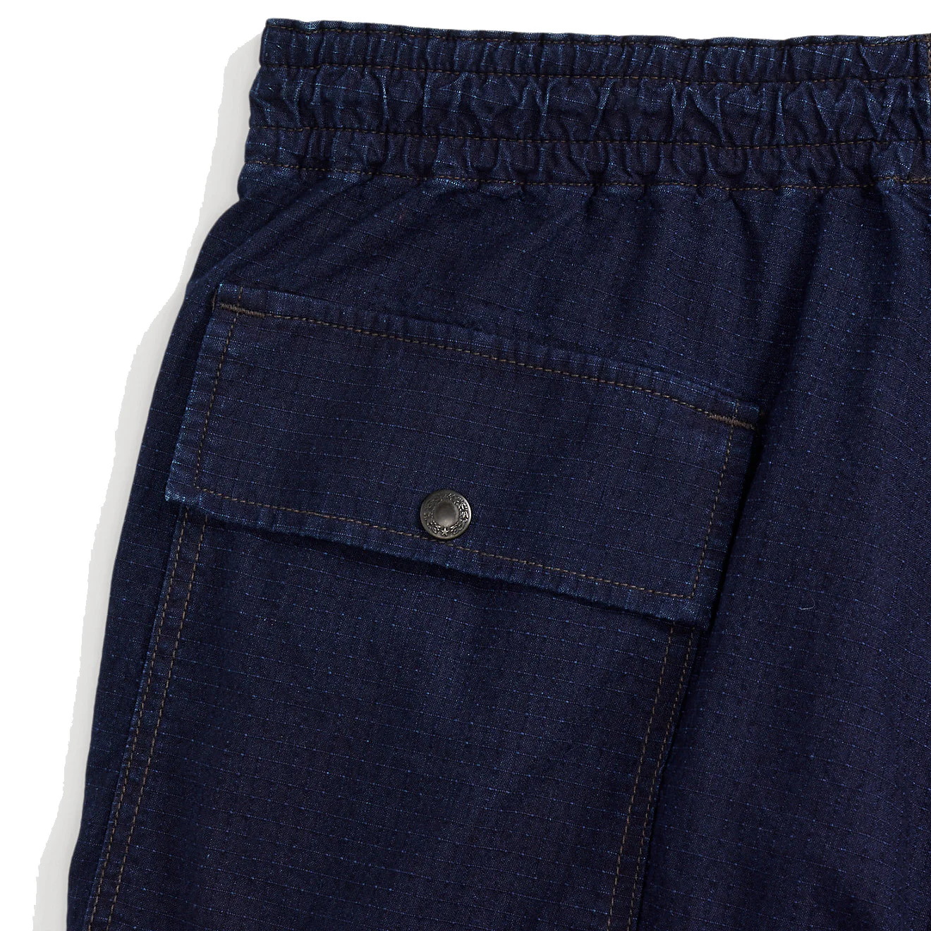 RRL by Ralph Lauren Indigo Ripstop Field Short Ainsworth Wash - Image 4