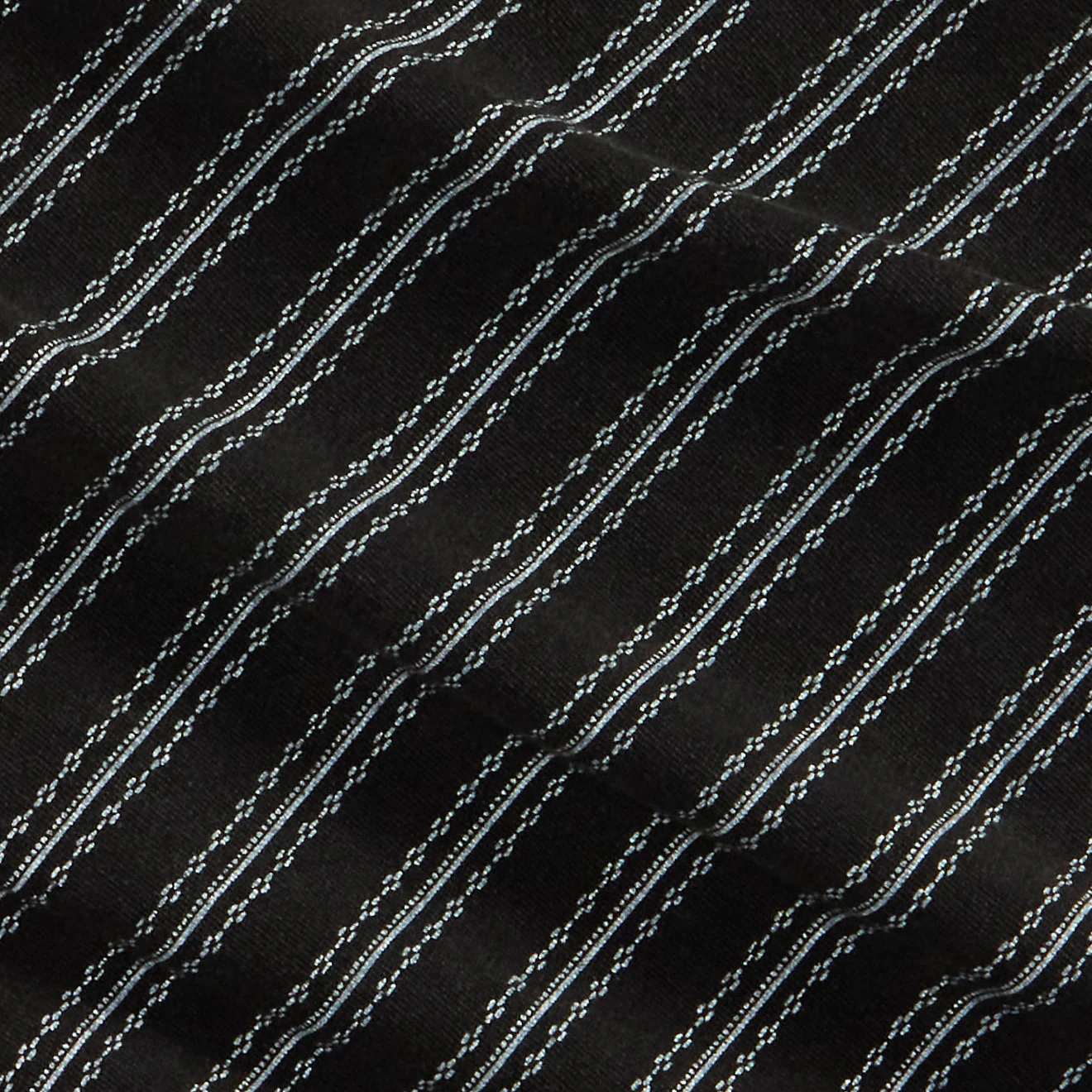 RRL by Ralph Lauren Indigo Striped Jersey T-Shirt Black Multi - Image 3