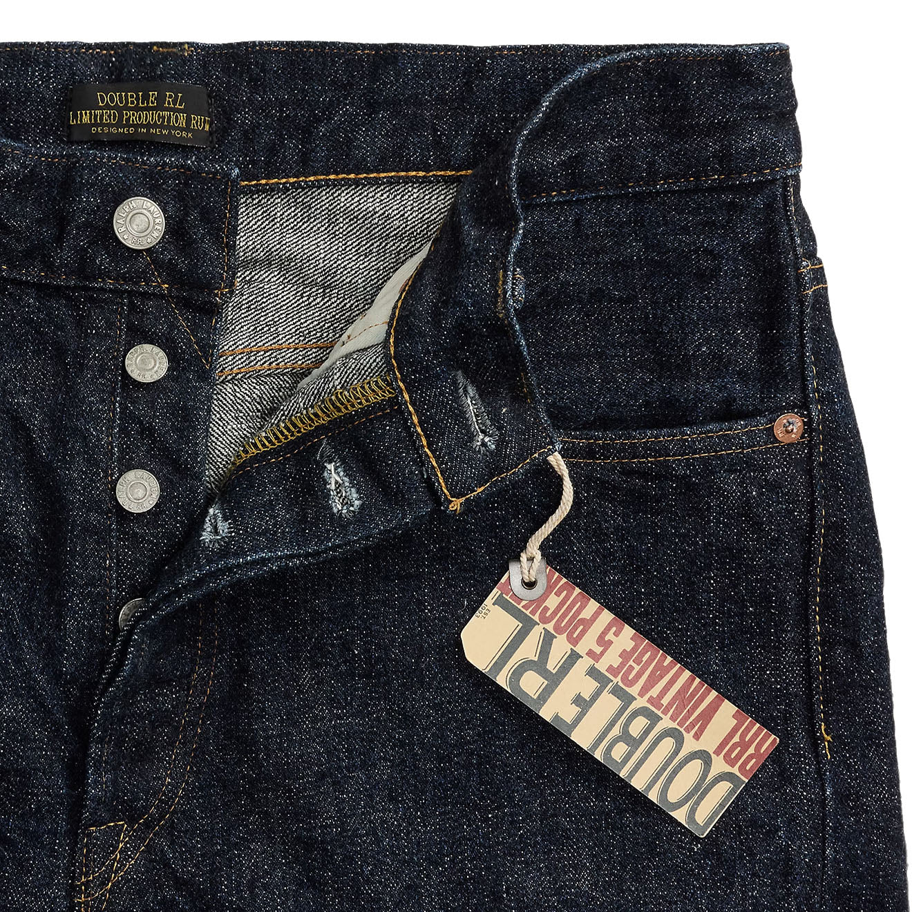 RRL By Ralph Lauren Limited-Edition Vintage 5-Pocket Jean Rinse - Image 3