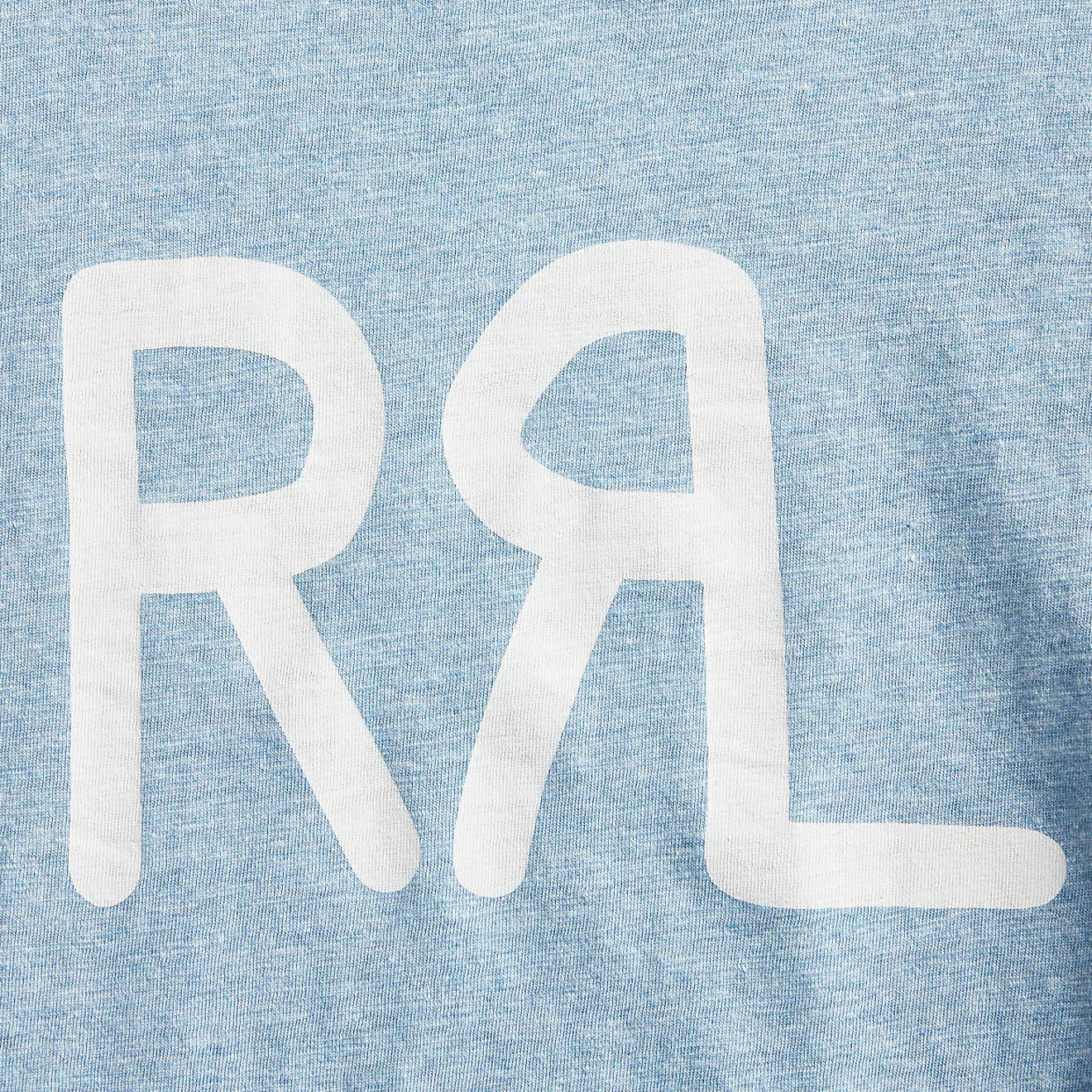 RRL by Ralph Lauren Logo Jersey T-Shirt Heather Blue - Image 3