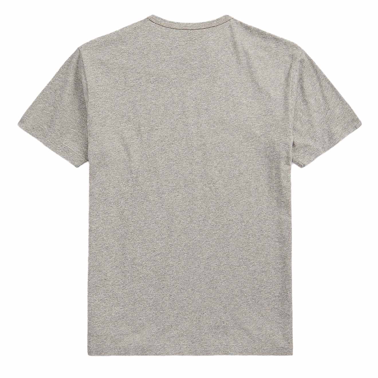 RRL by Ralph Lauren Logo Jersey T-Shirt Heather Grey - Image 2