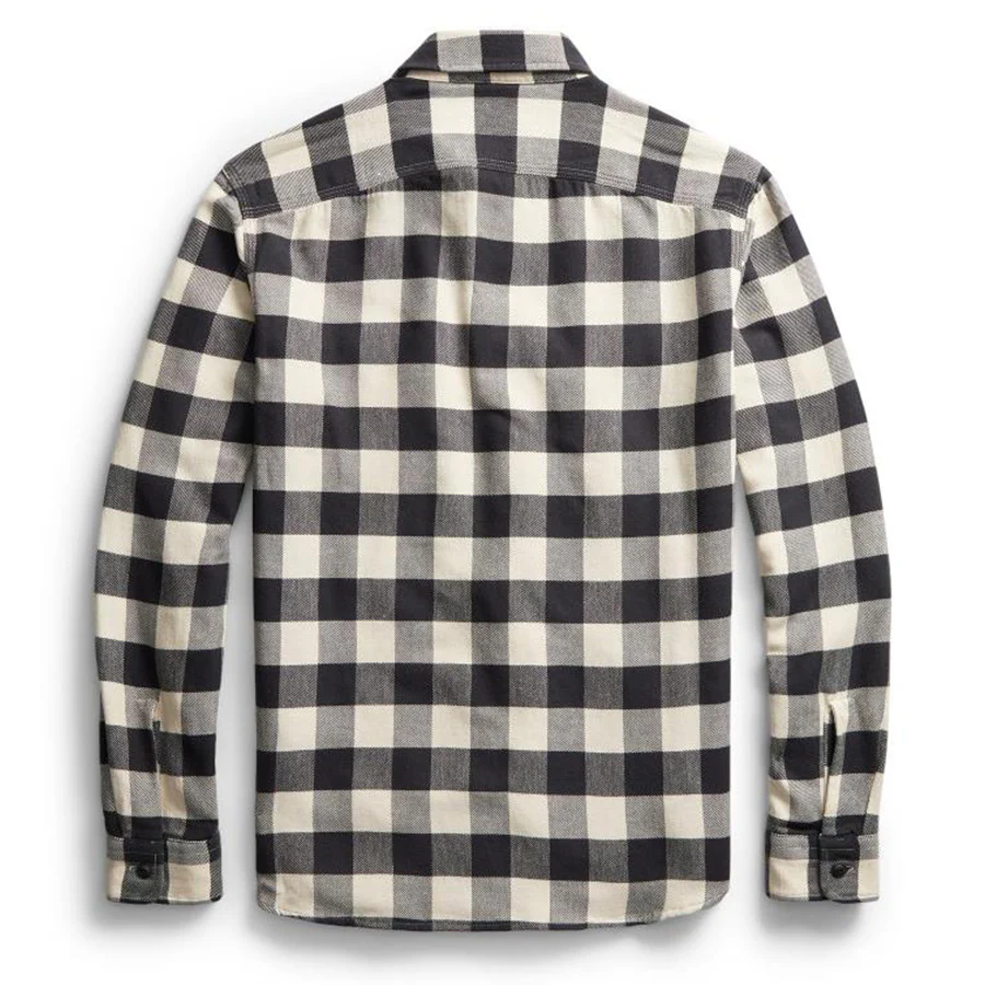 RRL by Ralph Lauren Matlock Work Shirt Black - Image 2