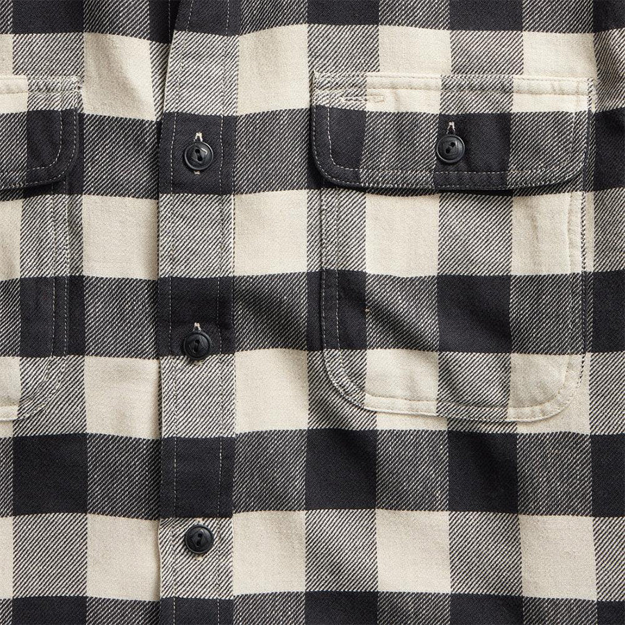 RRL by Ralph Lauren Matlock Work Shirt Black - Image 3