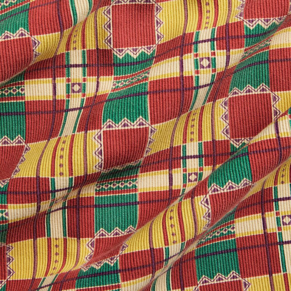 RRL by Ralph Lauren Matlock Work Shirt Red / Teal - Image 4