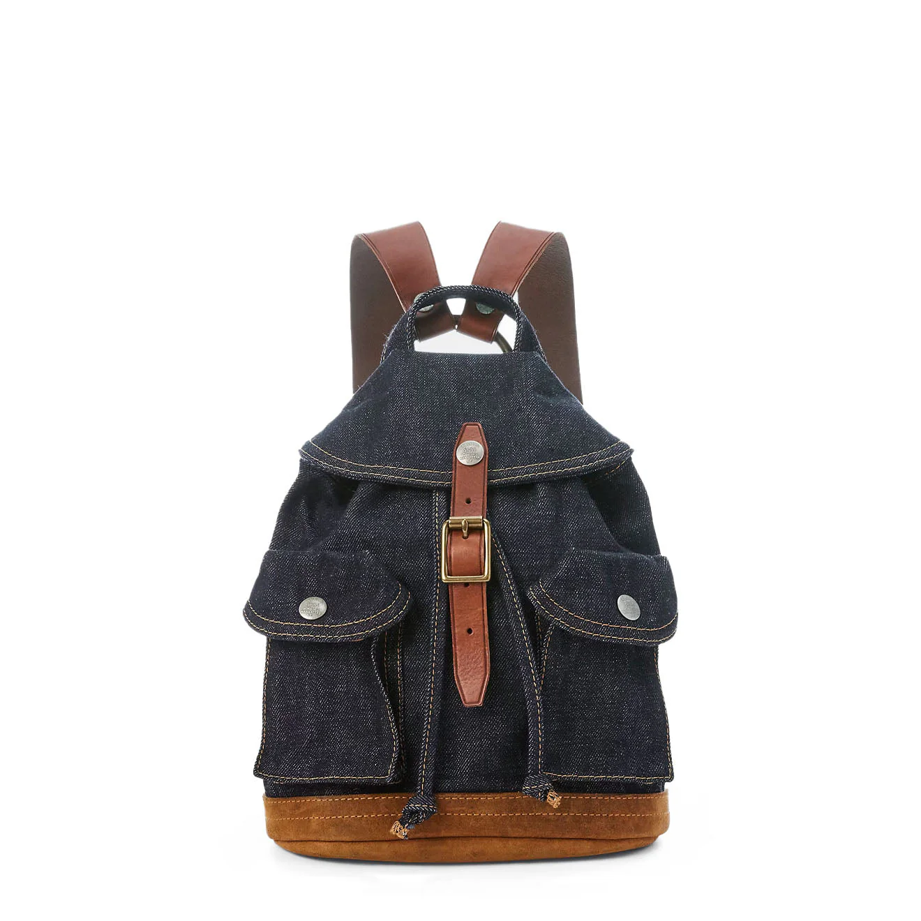 RRL By Ralph Lauren Mini Denim Rucksack Indigo