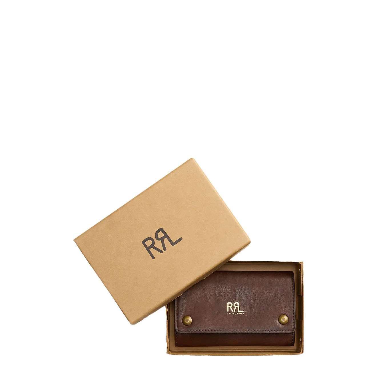 RRL By Ralph Lauren Nail Grooming Kit & Leather Case Dark Mahogany - Image 3