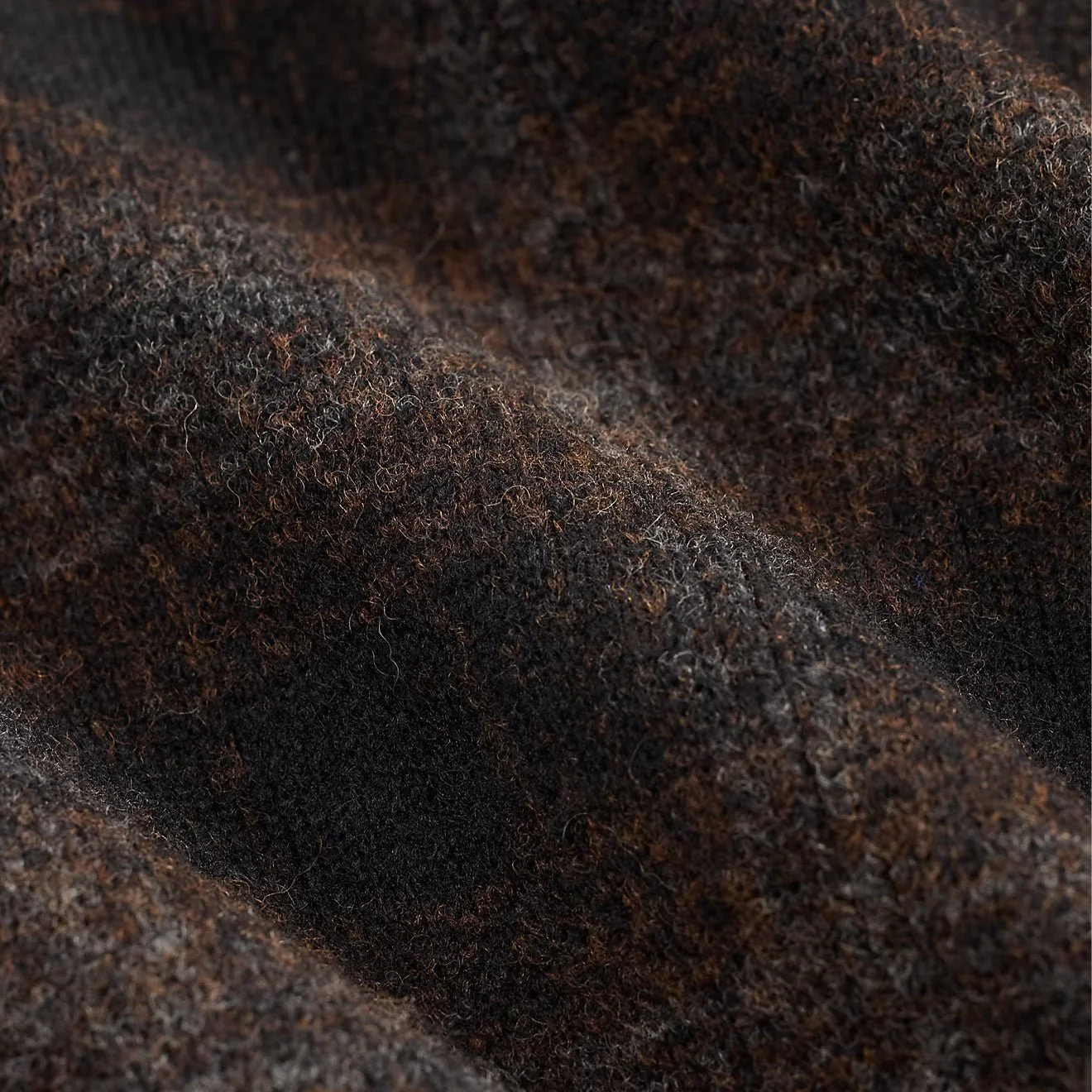 RRL By Ralph Lauren Plaid Wool-Cotton Waistcoat Brown / Multi - Image 5