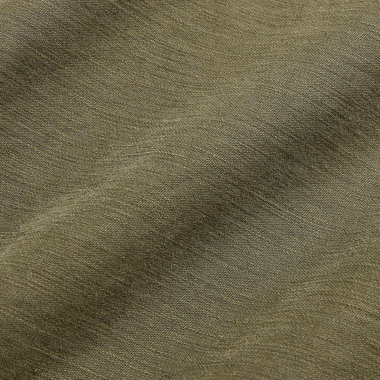 RRL by Ralph Lauren Reverse-Sateen Overshirt Olive - Image 3
