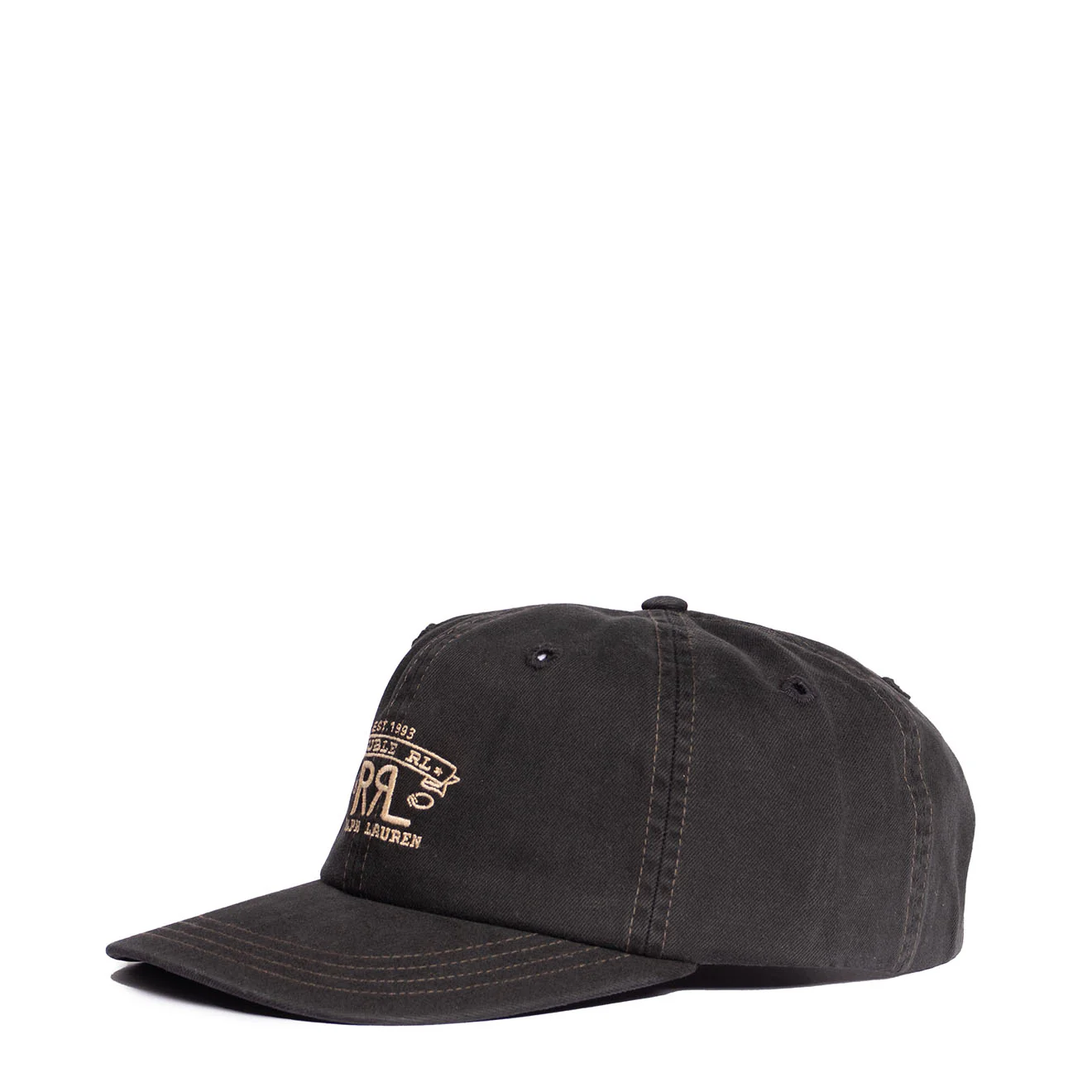 RRL by Ralph Lauren RRL Ranch Logo Twill Ball Cap Black