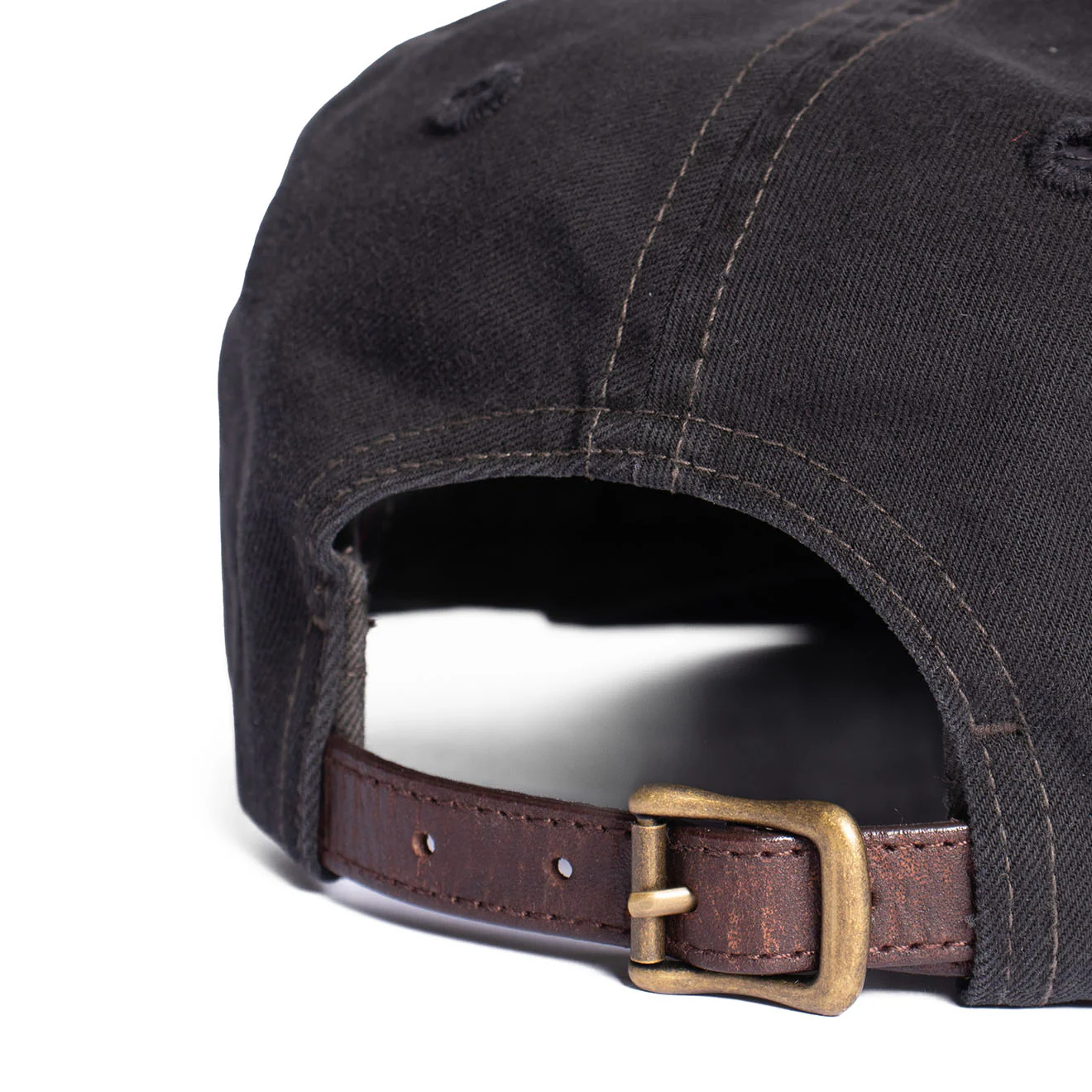 RRL by Ralph Lauren RRL Ranch Logo Twill Ball Cap Black - Image 3