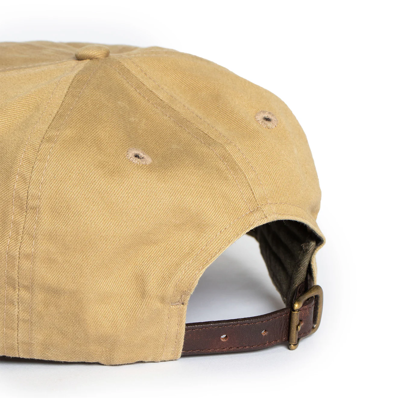 RRL by Ralph Lauren RRL Ranch Logo Twill Ball Cap Khaki - Image 3