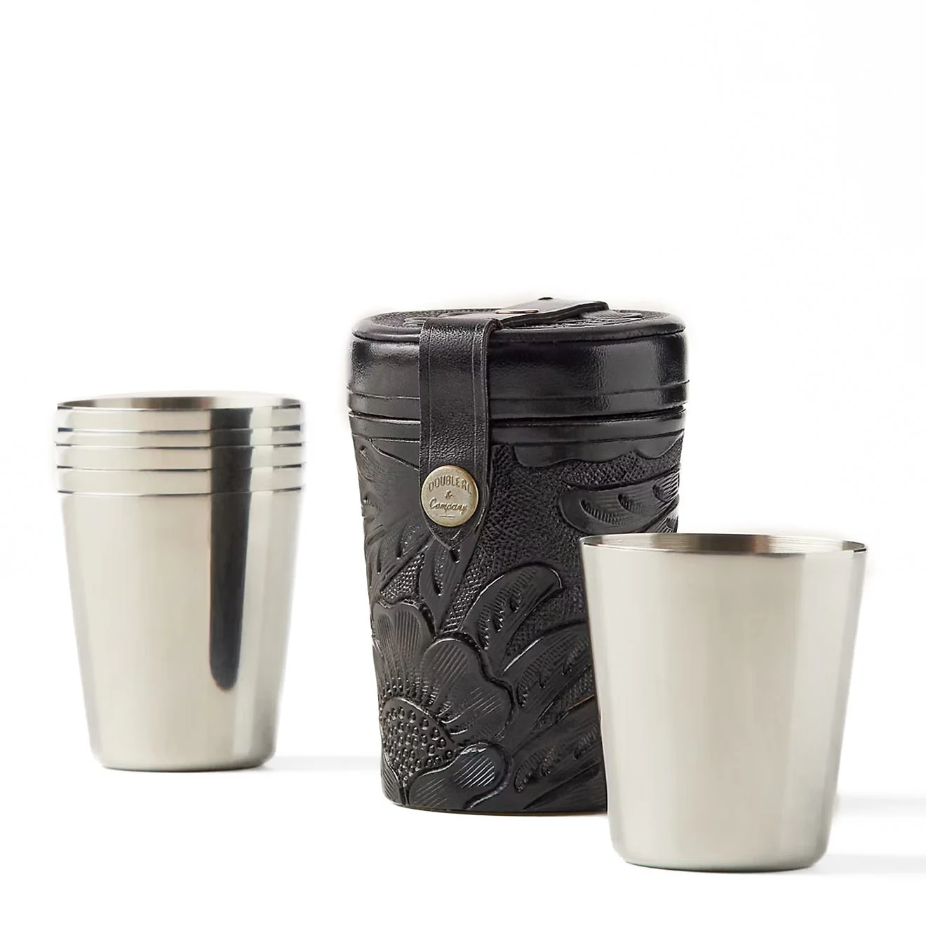 RRL by Ralph Lauren Shot Glasses Silver / Black - Image 3