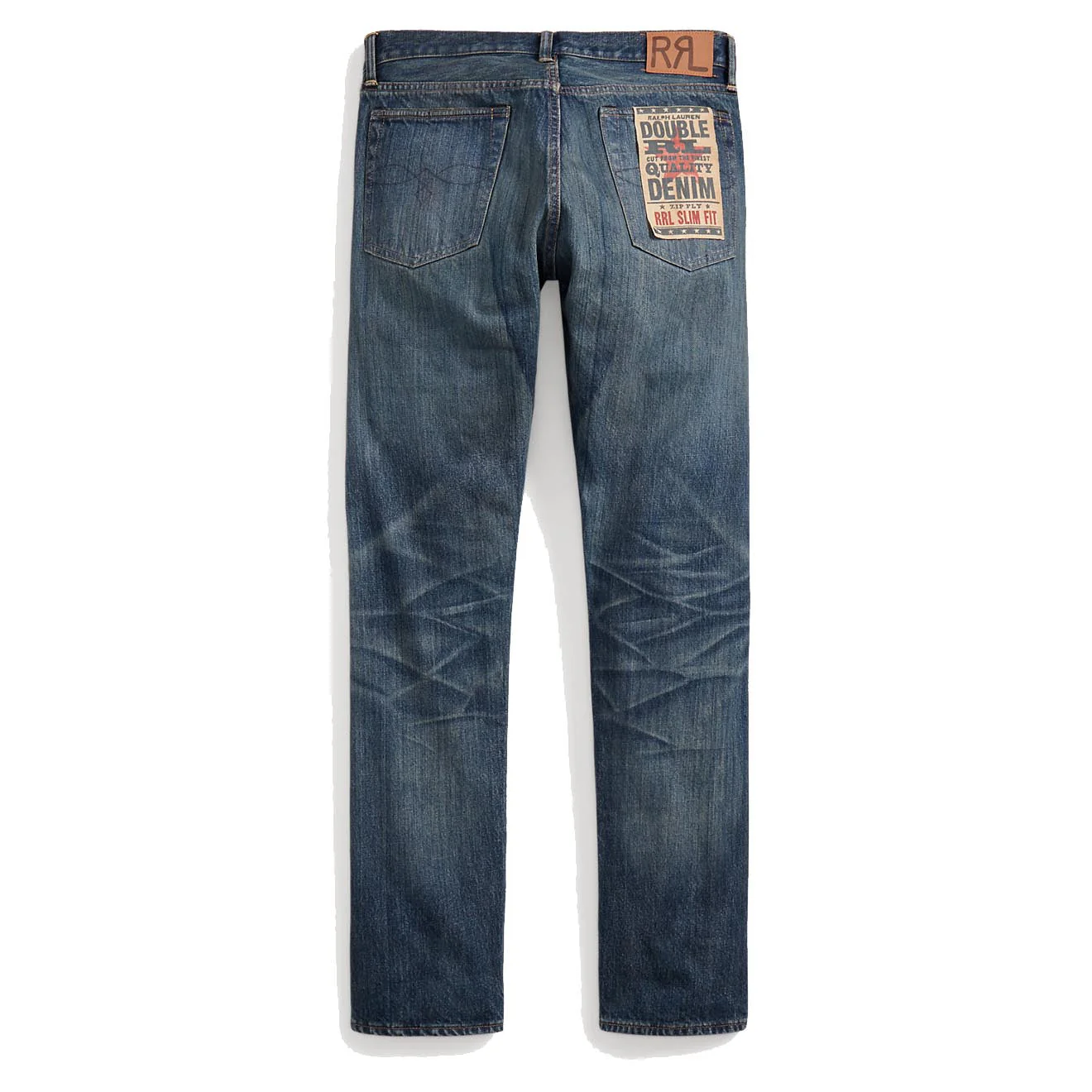 RRL by Ralph Lauren Slim Fit Belgrade Jean Belgrade Wash - Image 2