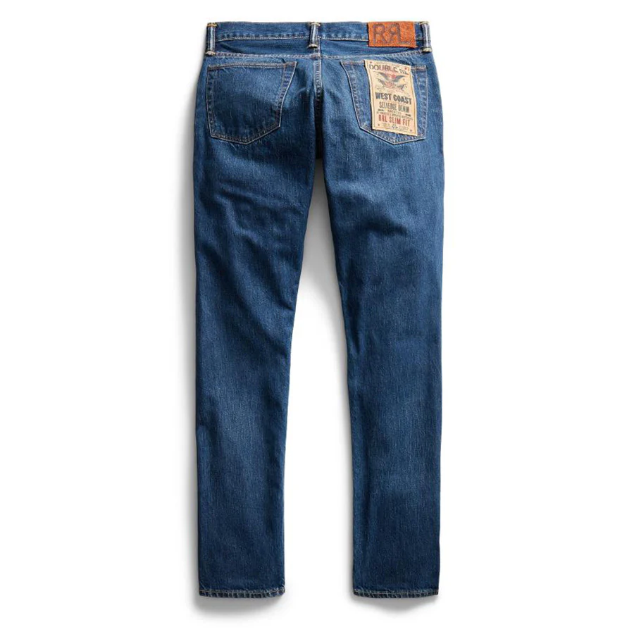 RRL by Ralph Lauren Slim Fit Selvedge Jean Eastridge Wash - Image 2