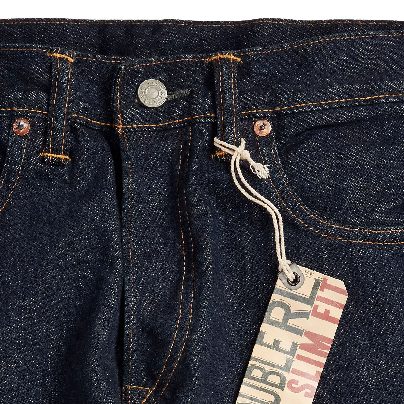 RRL by Ralph Lauren Slim Fit Selvedge Jean Once Washed 3 - Image 5
