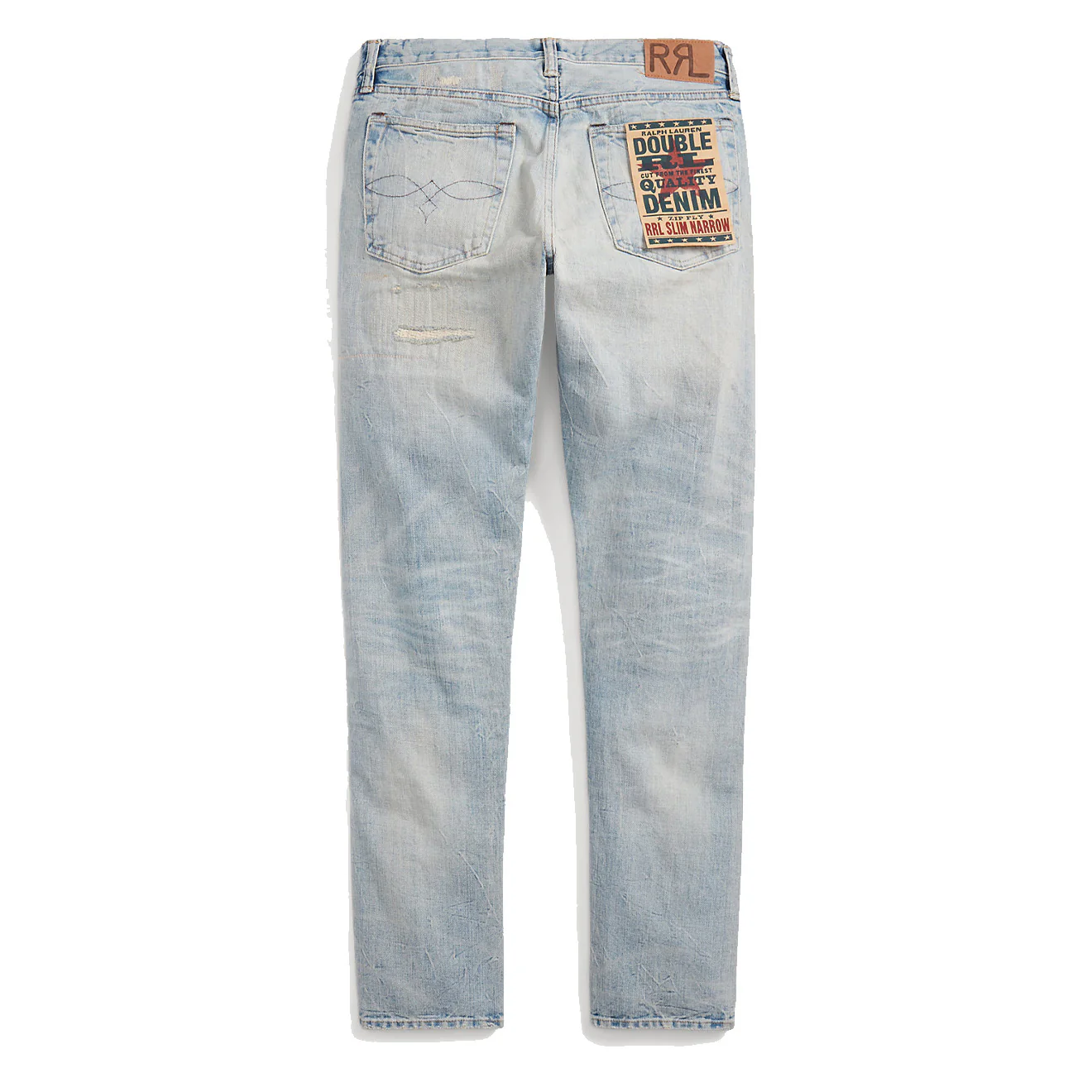 RRL by Ralph Lauren Slim Narrow Fit Stratham Jean Stratham Wash - Image 2