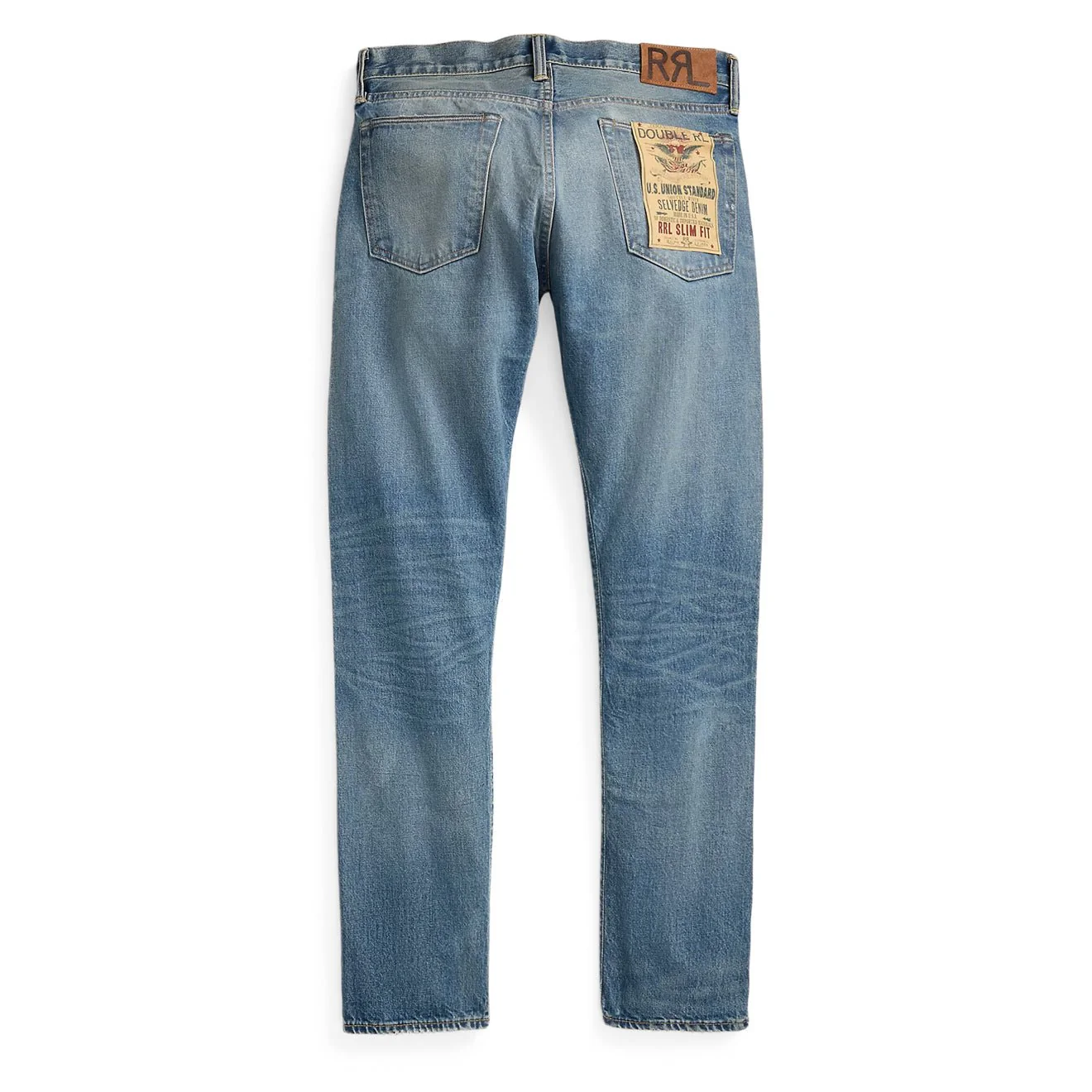 RRL By Ralph Lauren Slim Selvedge Jean Claremont Wash - Image 2